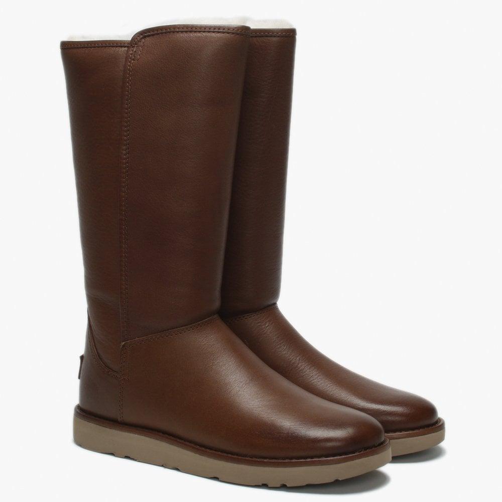 brown leather uggs