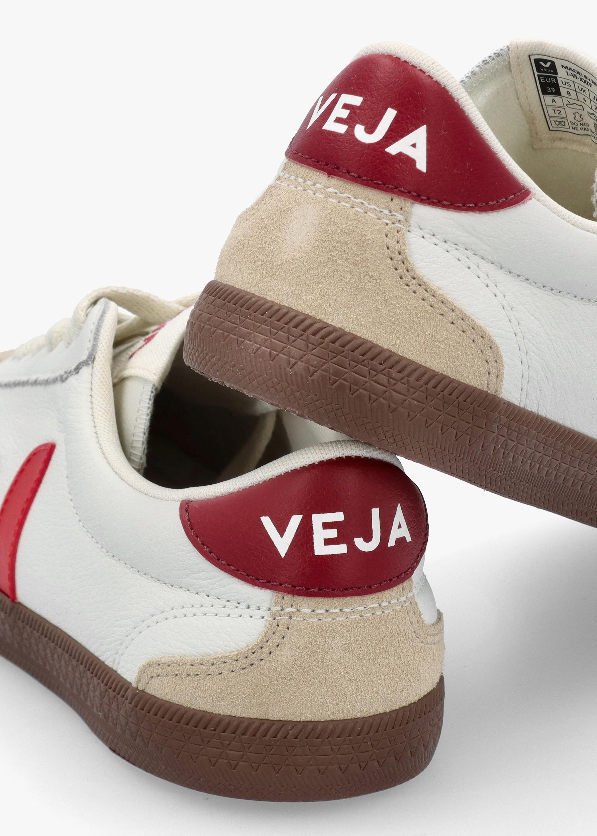 Veja Volley O.T Leather Pekin Bark Trainers Leather in White Lyst UK