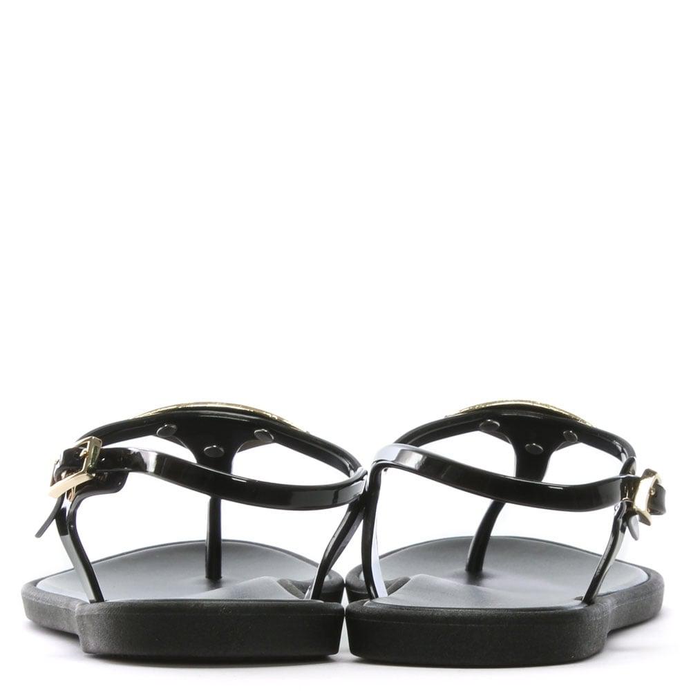 jelly toe post sandals