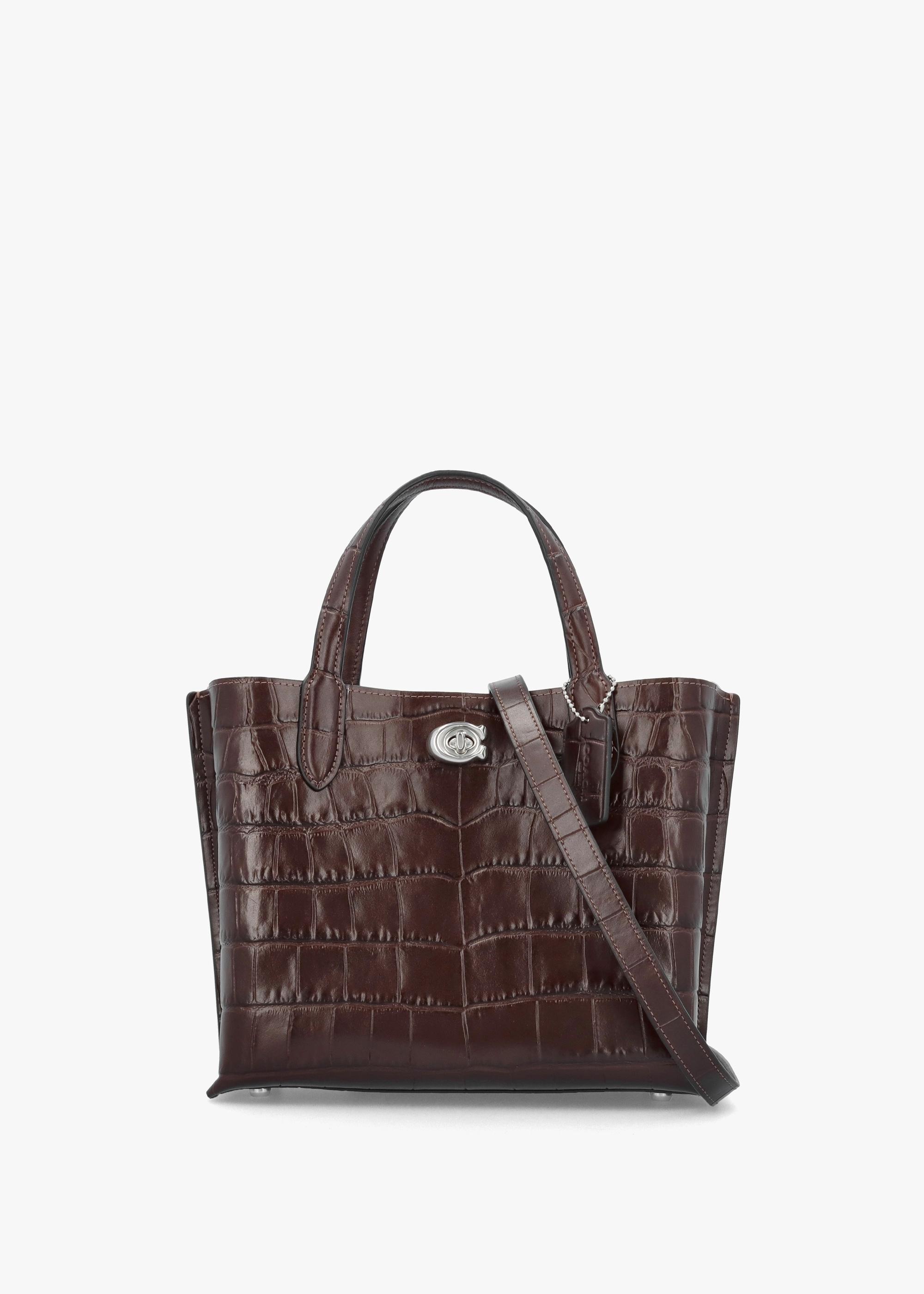 COACH Willow 24 Maple Leather Tote Bag in Brown Lyst UK
