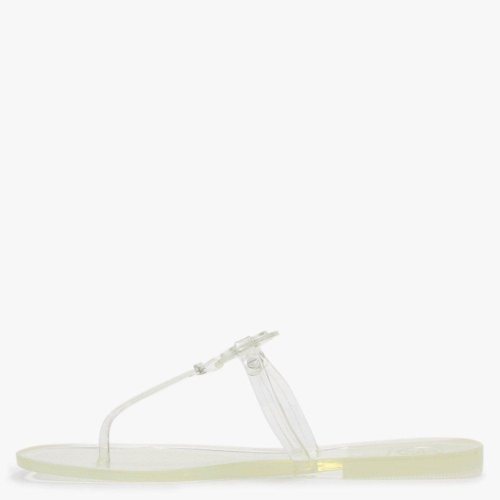 tory burch mini miller jelly clear