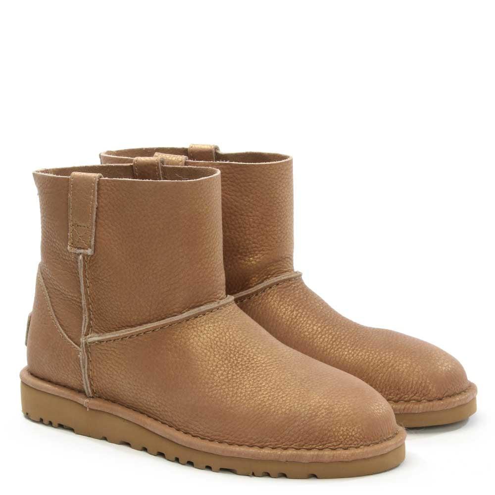 gold metallic ugg boots