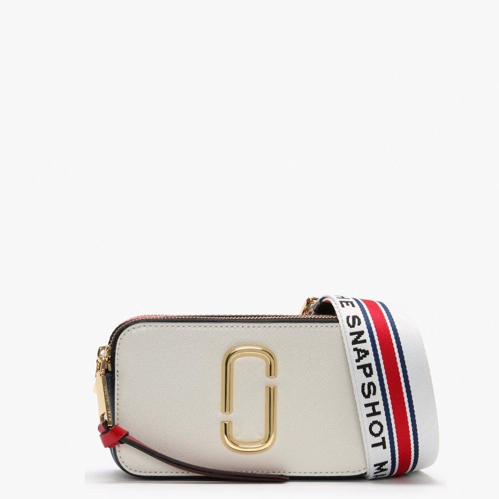 Marc Jacobs The Snapshot Coconut Multi Leather Camera Bag | Lyst