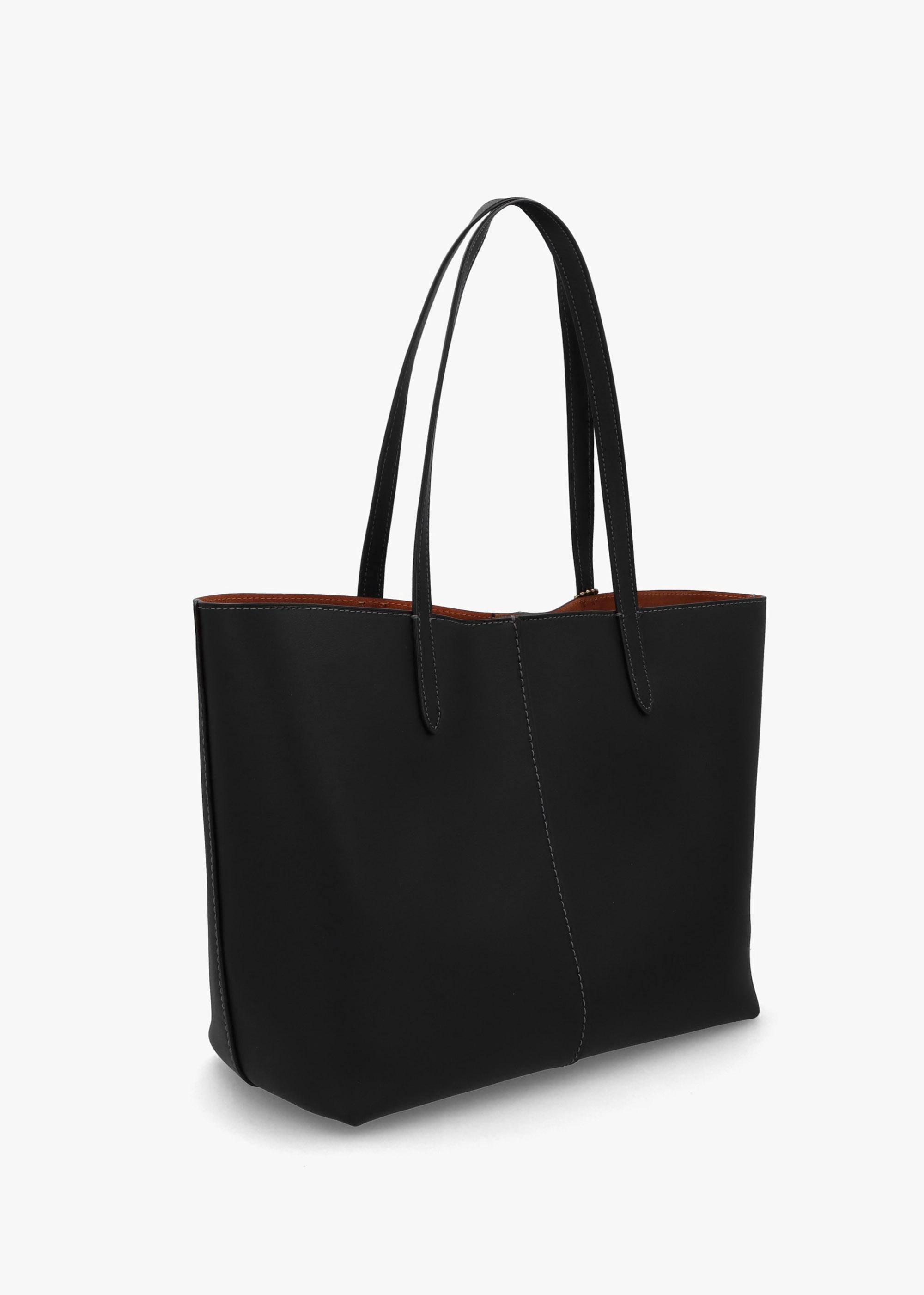 COACH North 32 Tote Bag in Black | Lyst