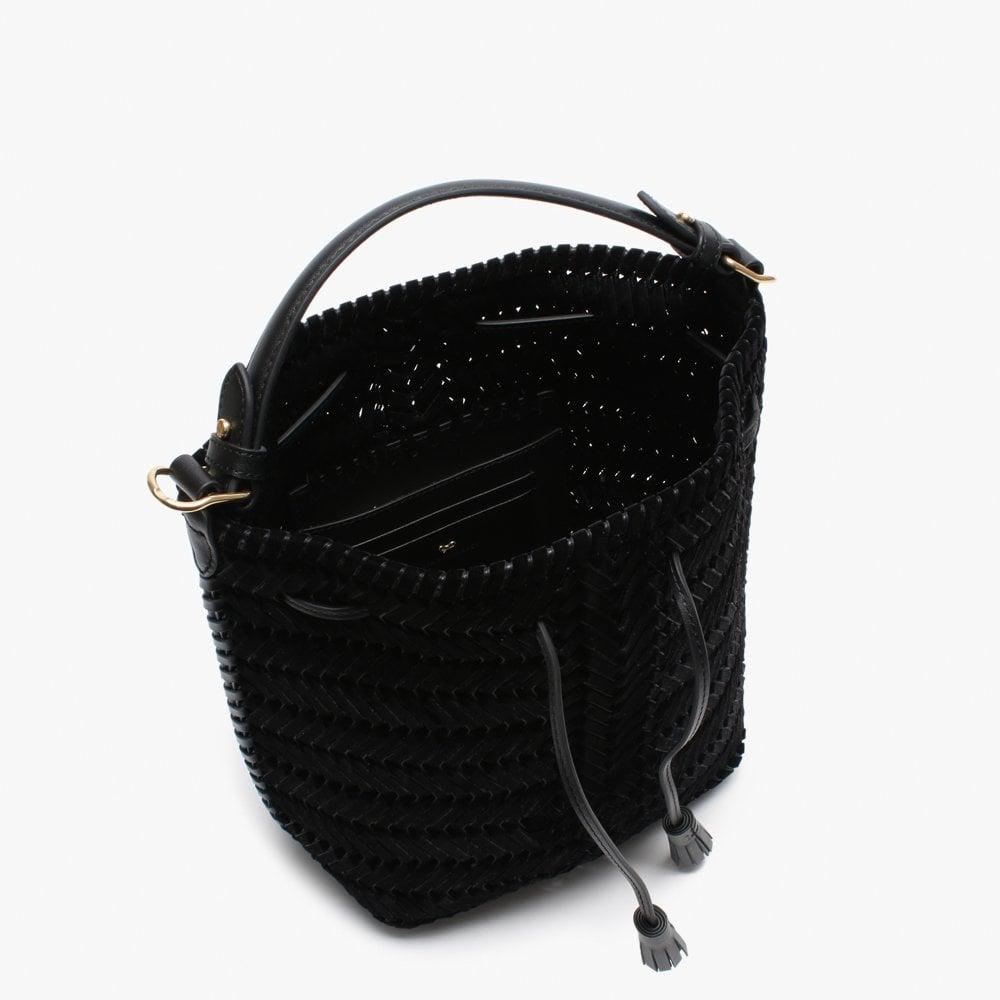 black velvet drawstring bag
