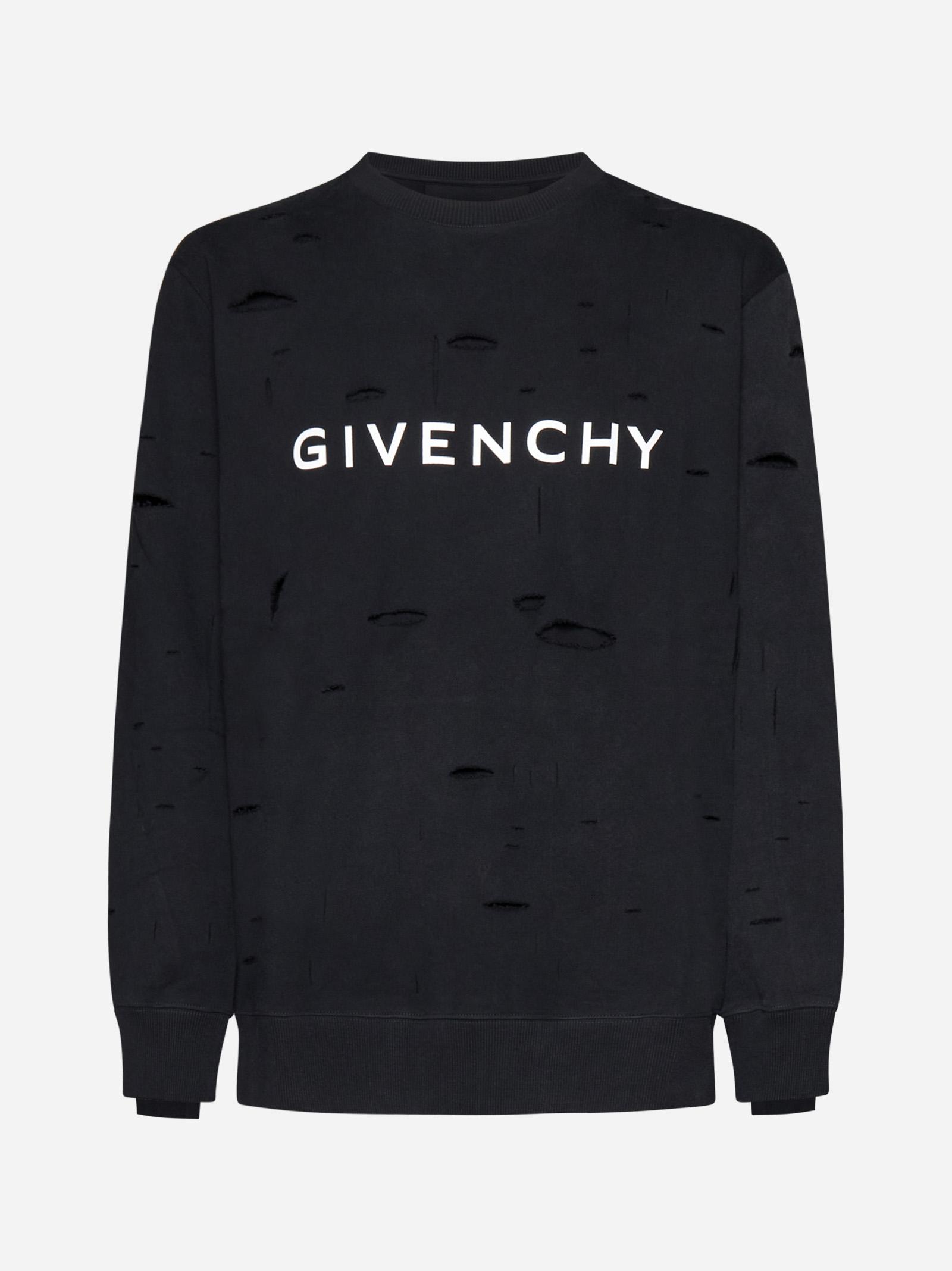 givenchy sweatshirt holes