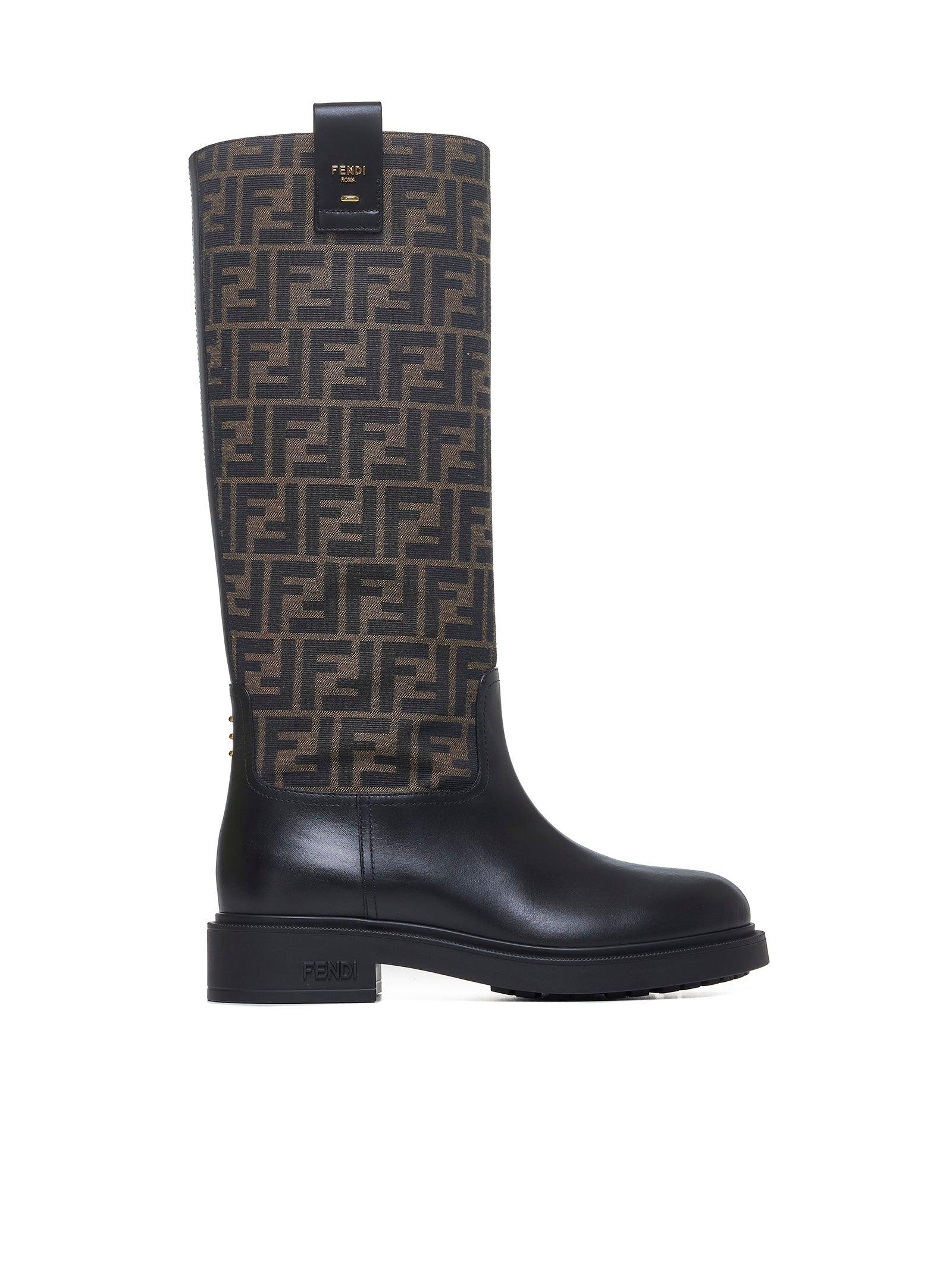 FENDI フェンディ ローグブーツ knee high boots Fendi Knee-high boots for Women | Online Sale up to 47% off