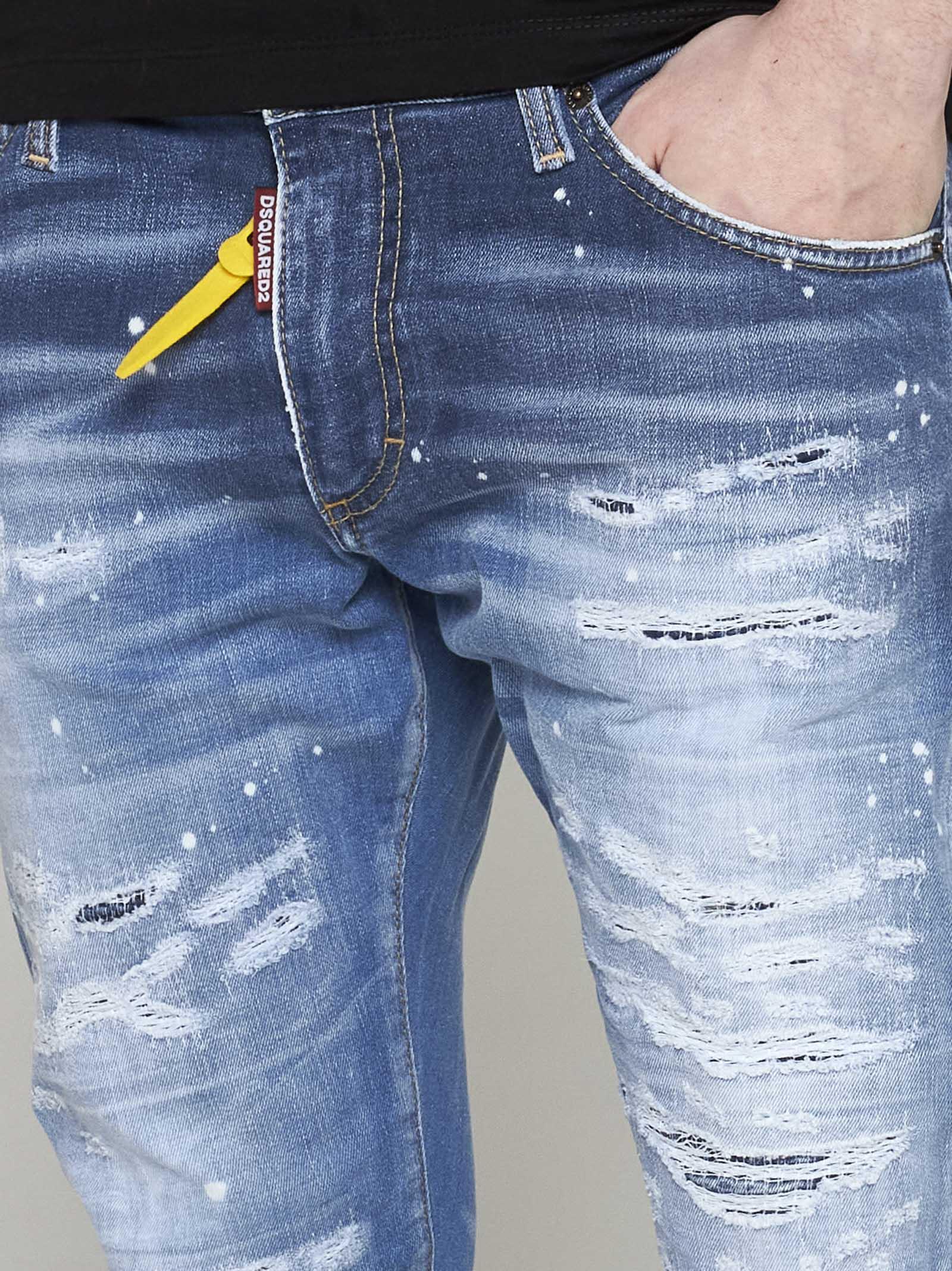 DSquared² Sexy Twist Jeans in Blue for Men | Lyst