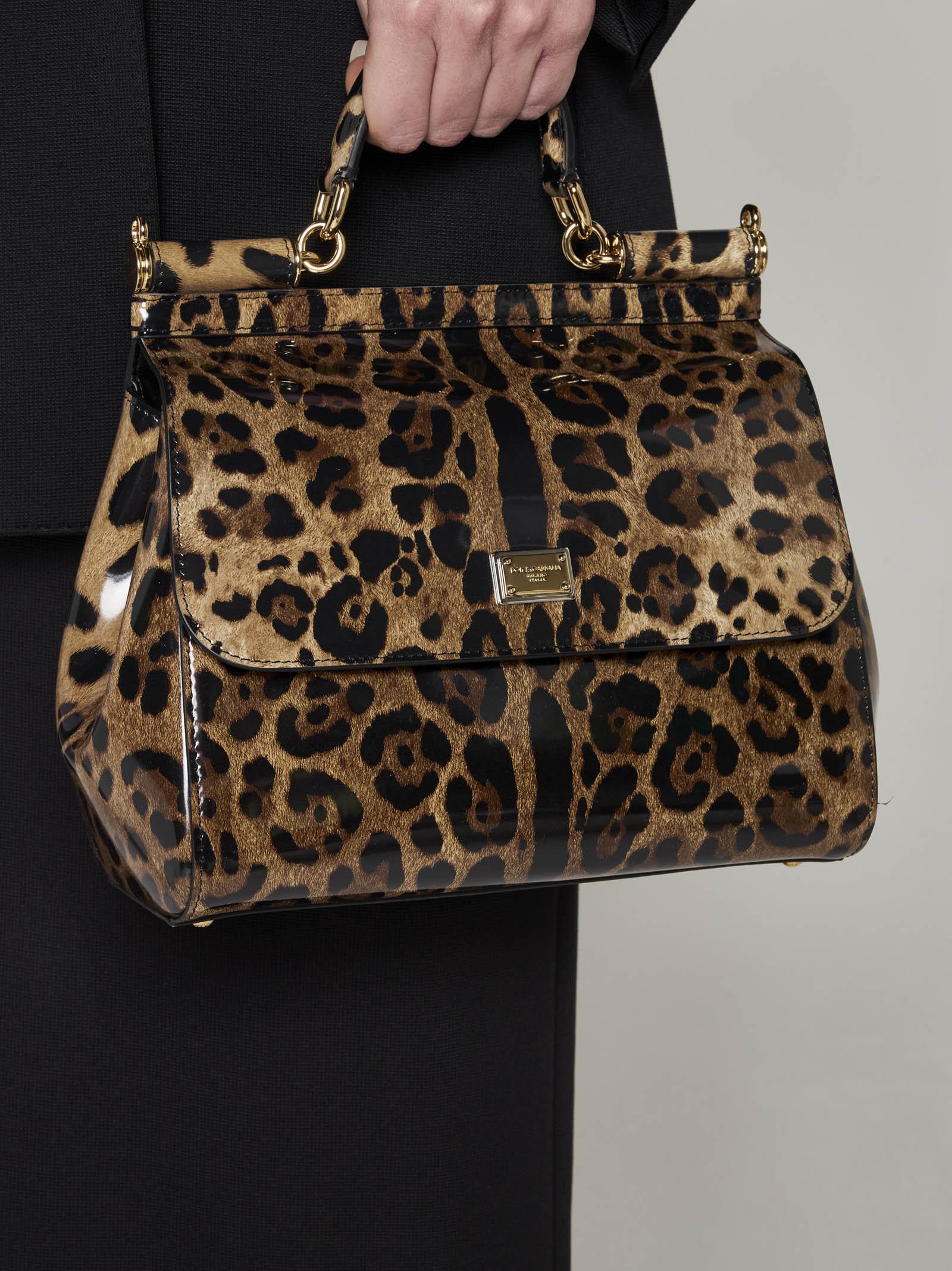 Dolce & Gabbana Kim Sicily Micro Leather Shoulder Bag Women