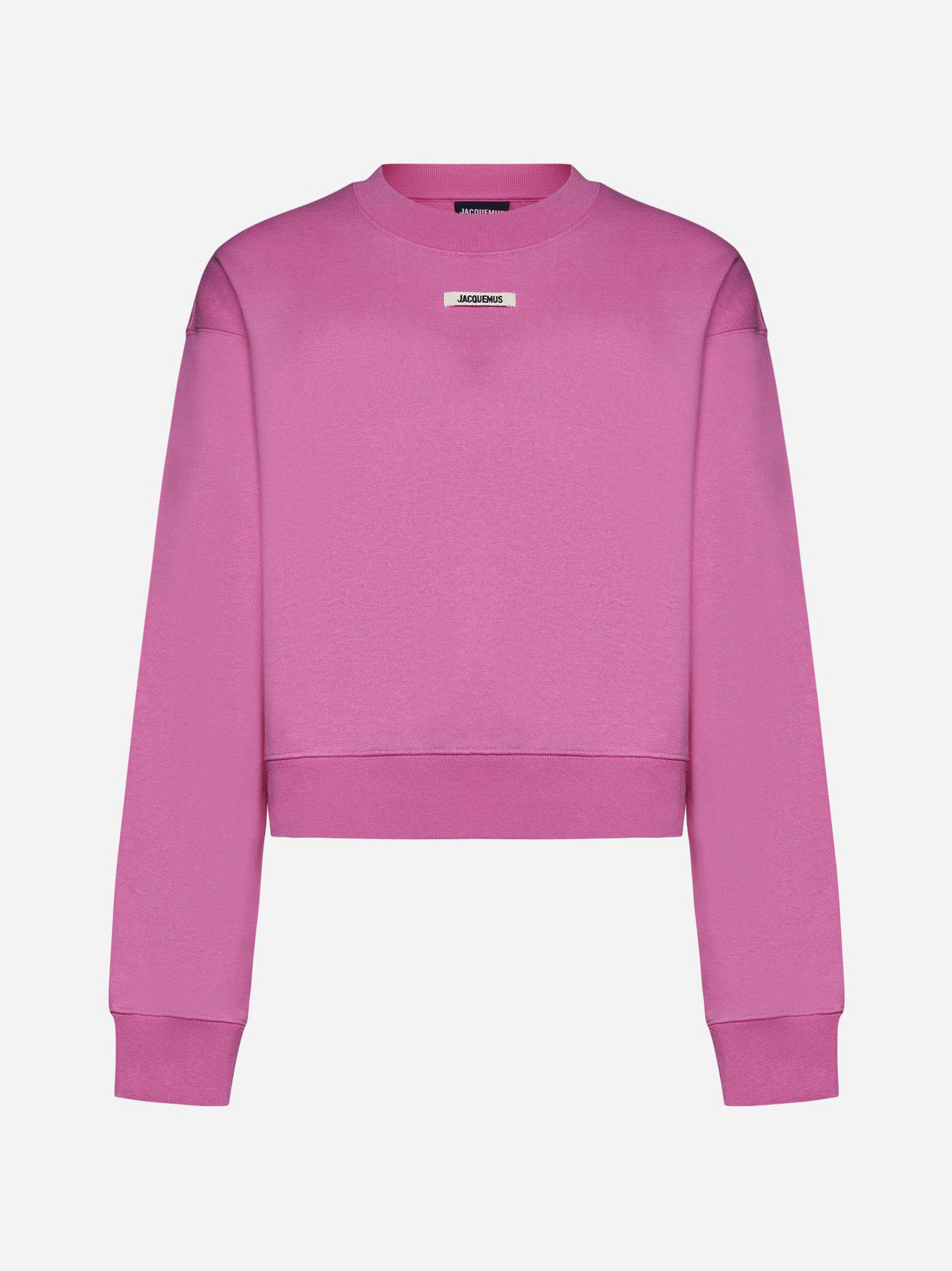 Jacquemus pink sweatshirt hot sale