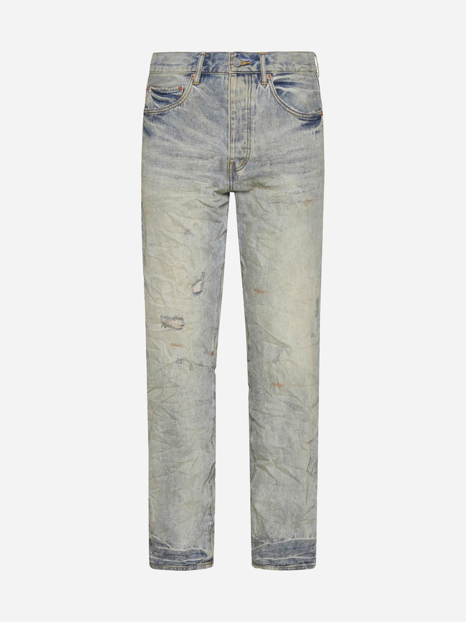 Purple Brand Loose-fit Jeans in Gray for Men