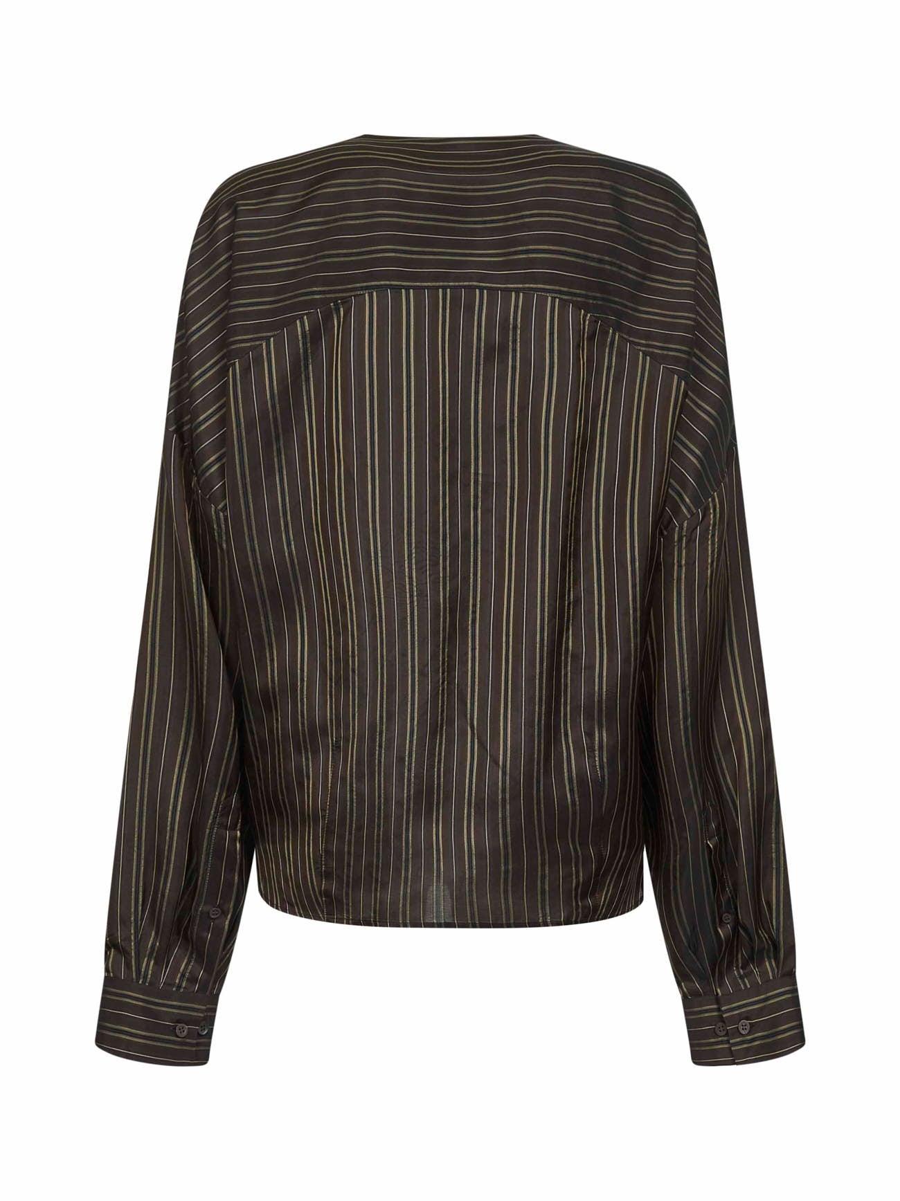送料関税込【Dries Van Noten】シルクのビーチカバーアップ DRIES VAN NOTEN / HAX (242-021148-9610) Navy – Mukta / Sal