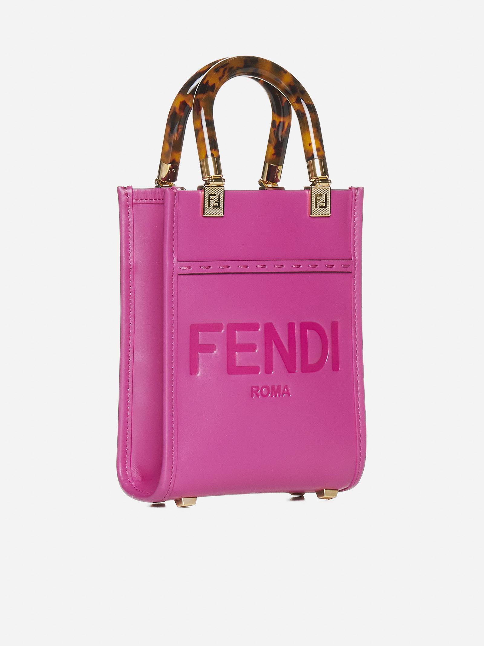 FENDI PINK LEATHER LONG WALLET 237044429 &, Luxury, Bags & Wallets on  Carousell