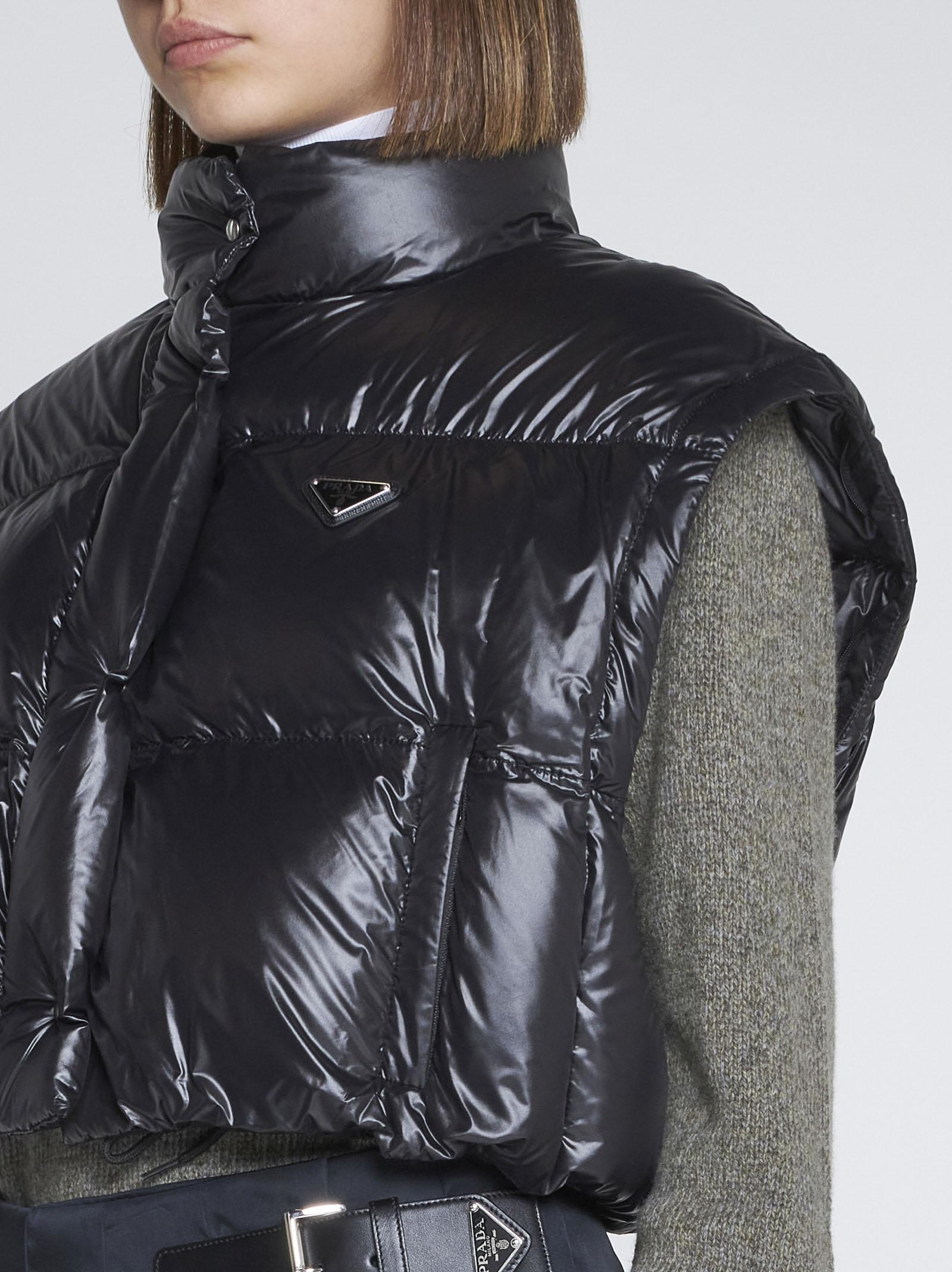 Prada nylon padded best sale jacket