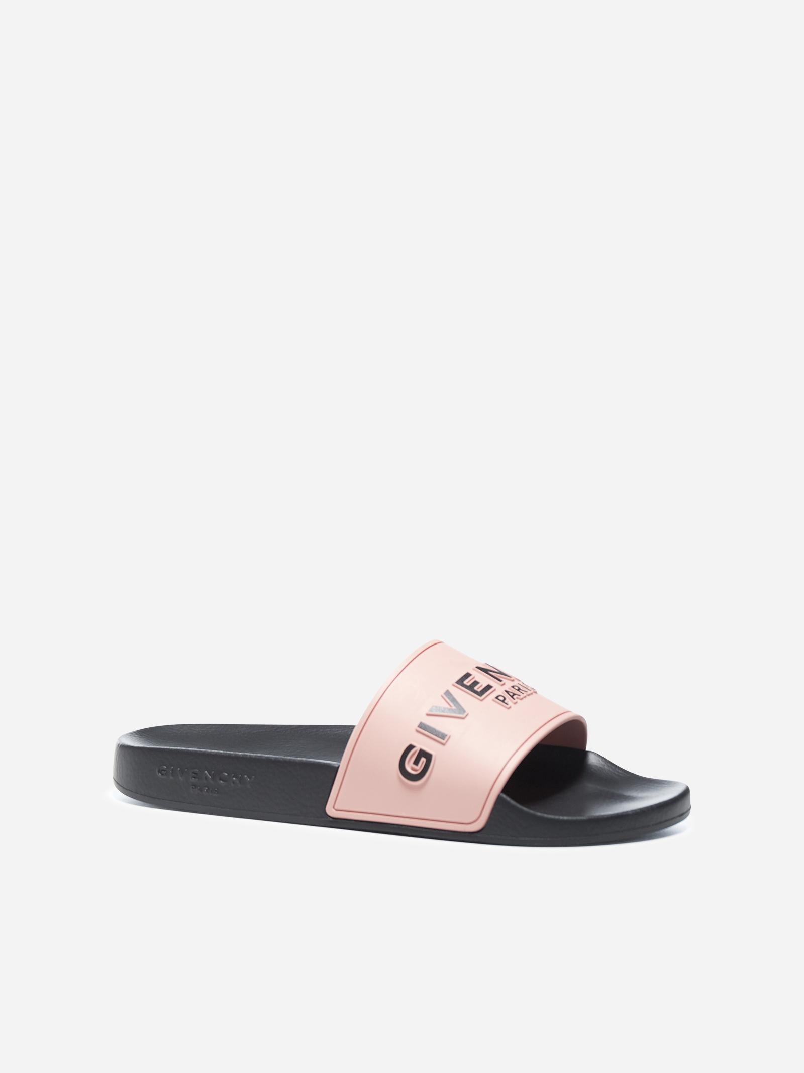 baby pink givenchy slides