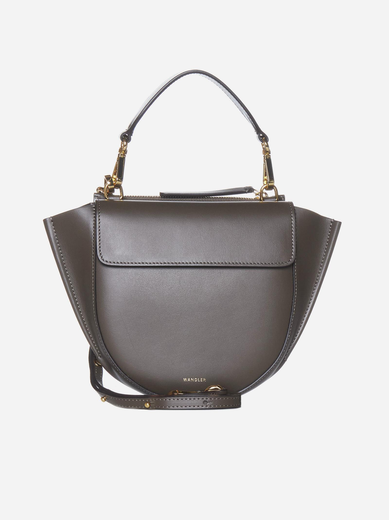 Wandler Hortensia Leather Mini Bag in Gray | Lyst