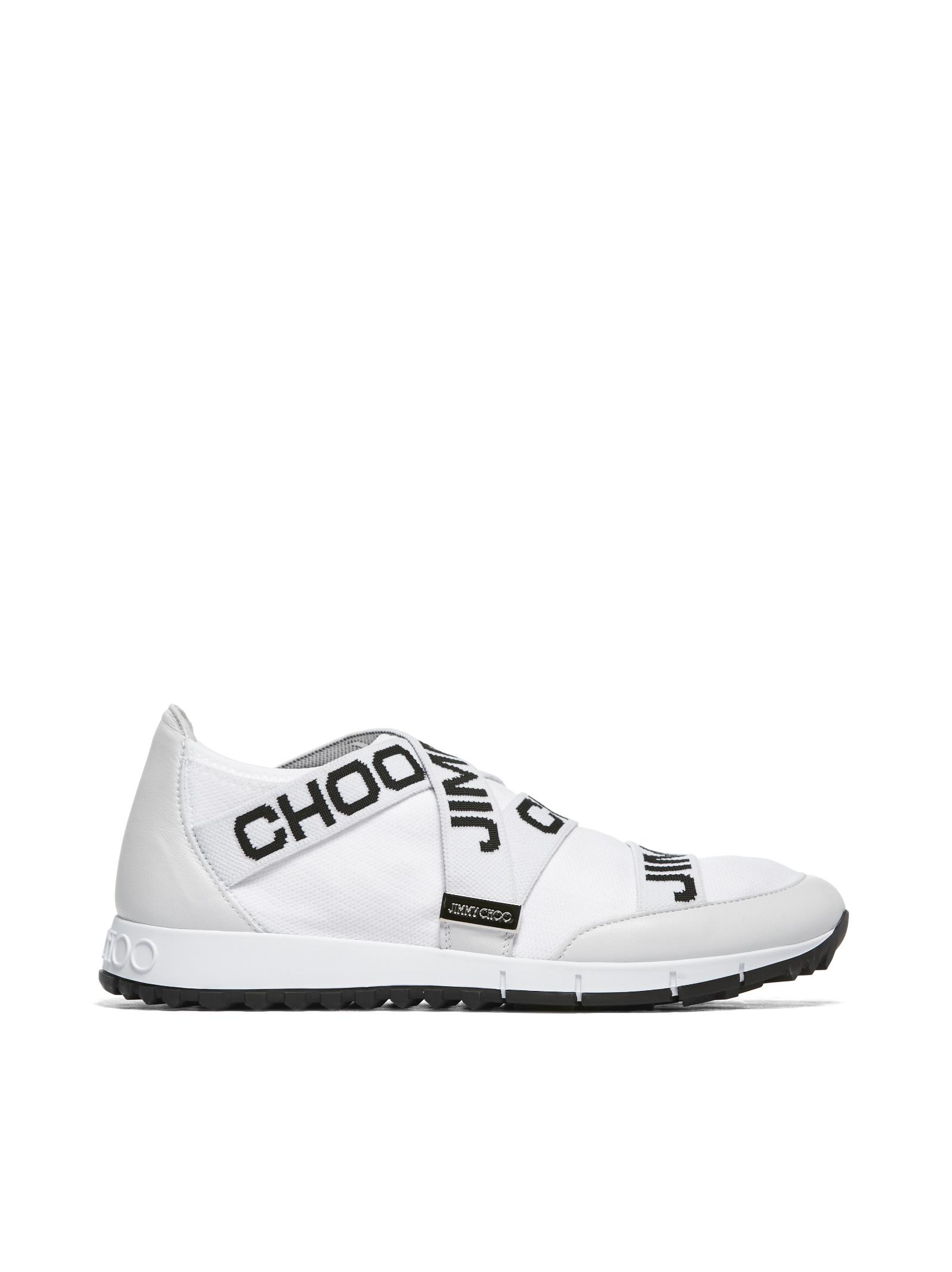 Jimmy Choo Rubber Toronto Sneakers Woman in White - Lyst