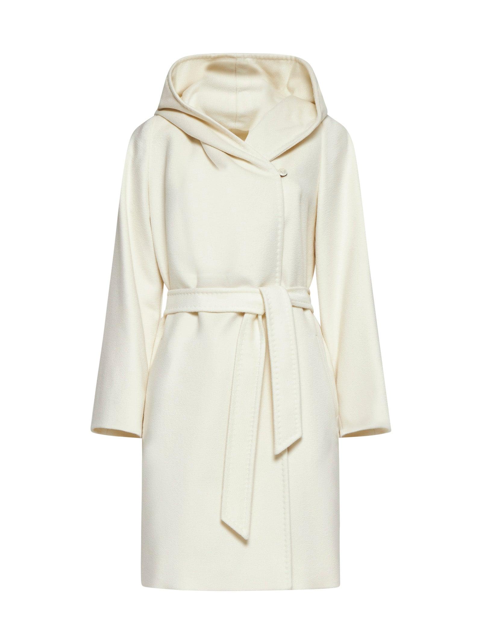 コート Max Mara NEWMANG - Wool coat with hood Newmang Hooded Wool Coat Max Mara Studio | italist