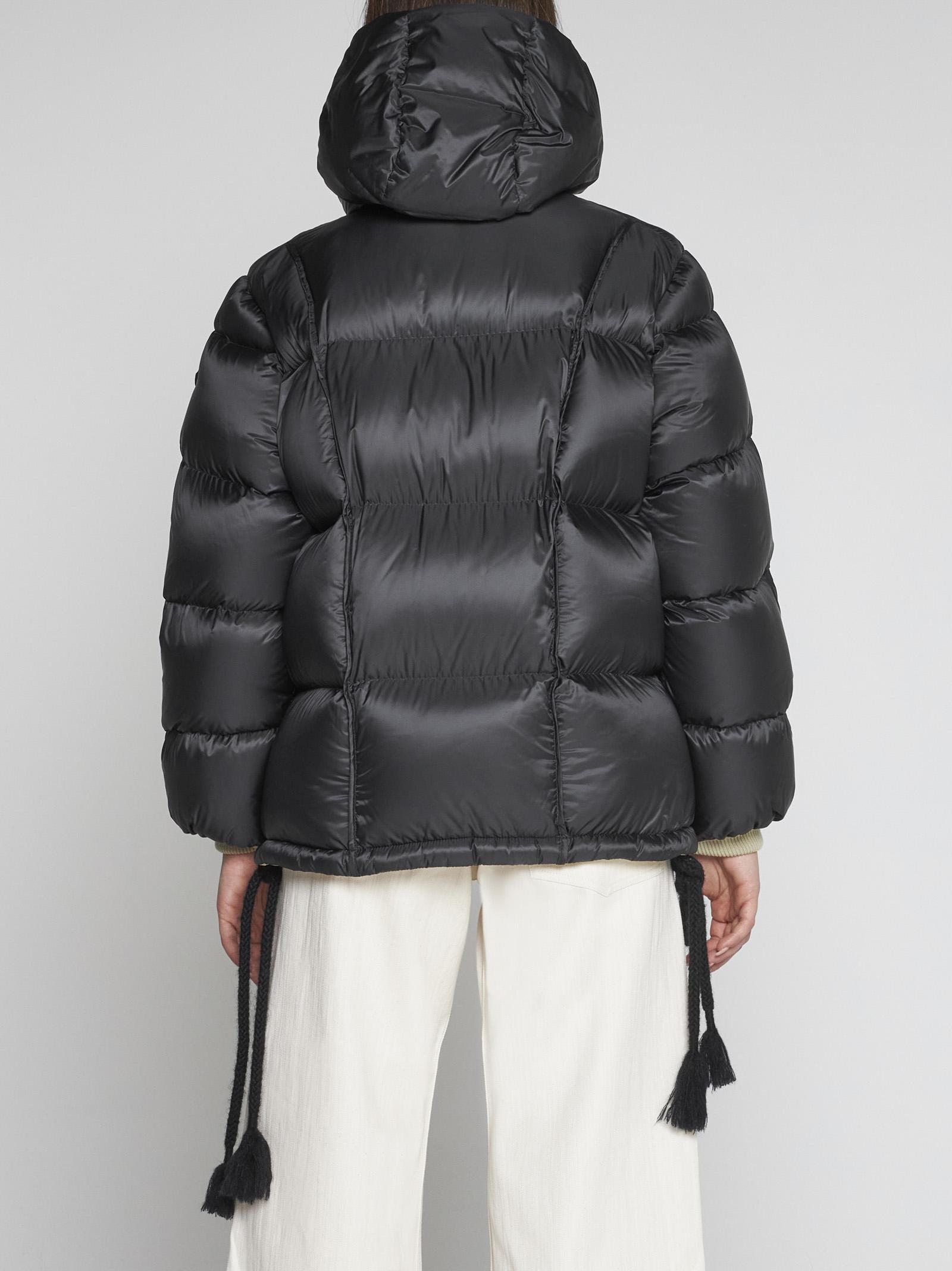 Moncler Synthetic Sydow Short Down Jacket in Black Womens Clothing Jackets Padded and down jackets 