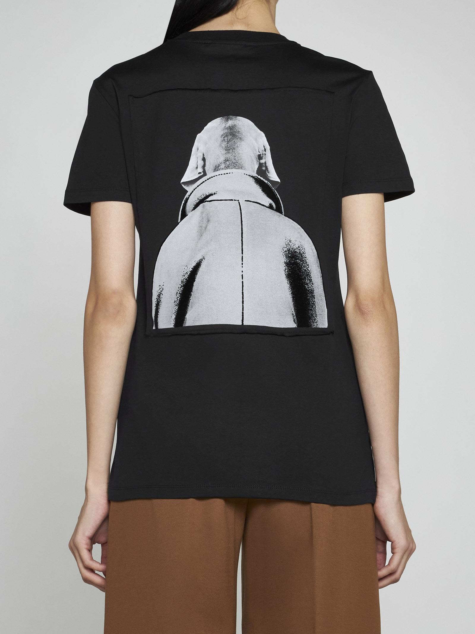 Max Mara Mm Dog Cotton T-shirt in Black | Lyst Max Mara Mm Dog Cotton T-shirt in Black | Lyst