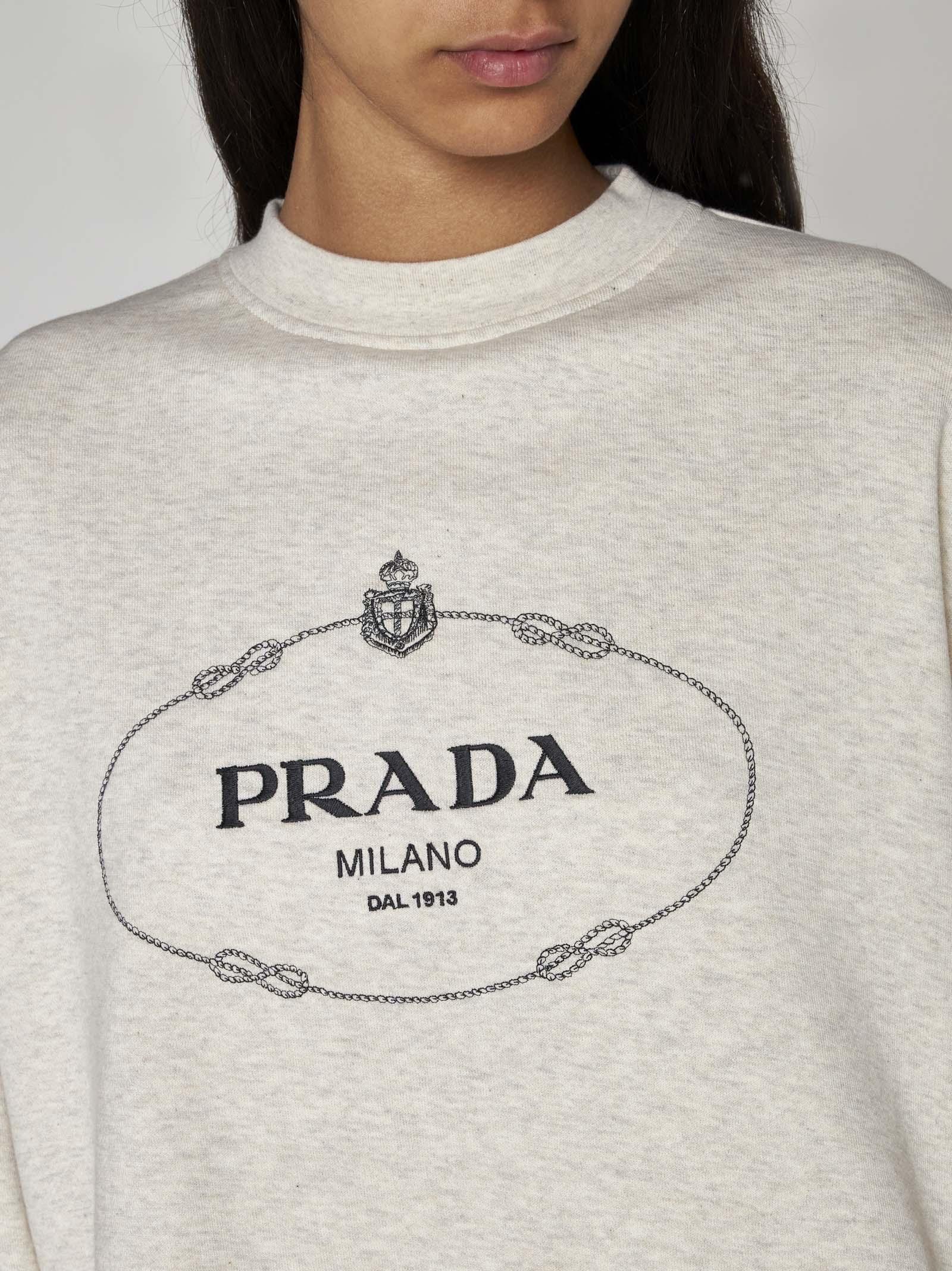 Prada sweatshirt womens hotsell