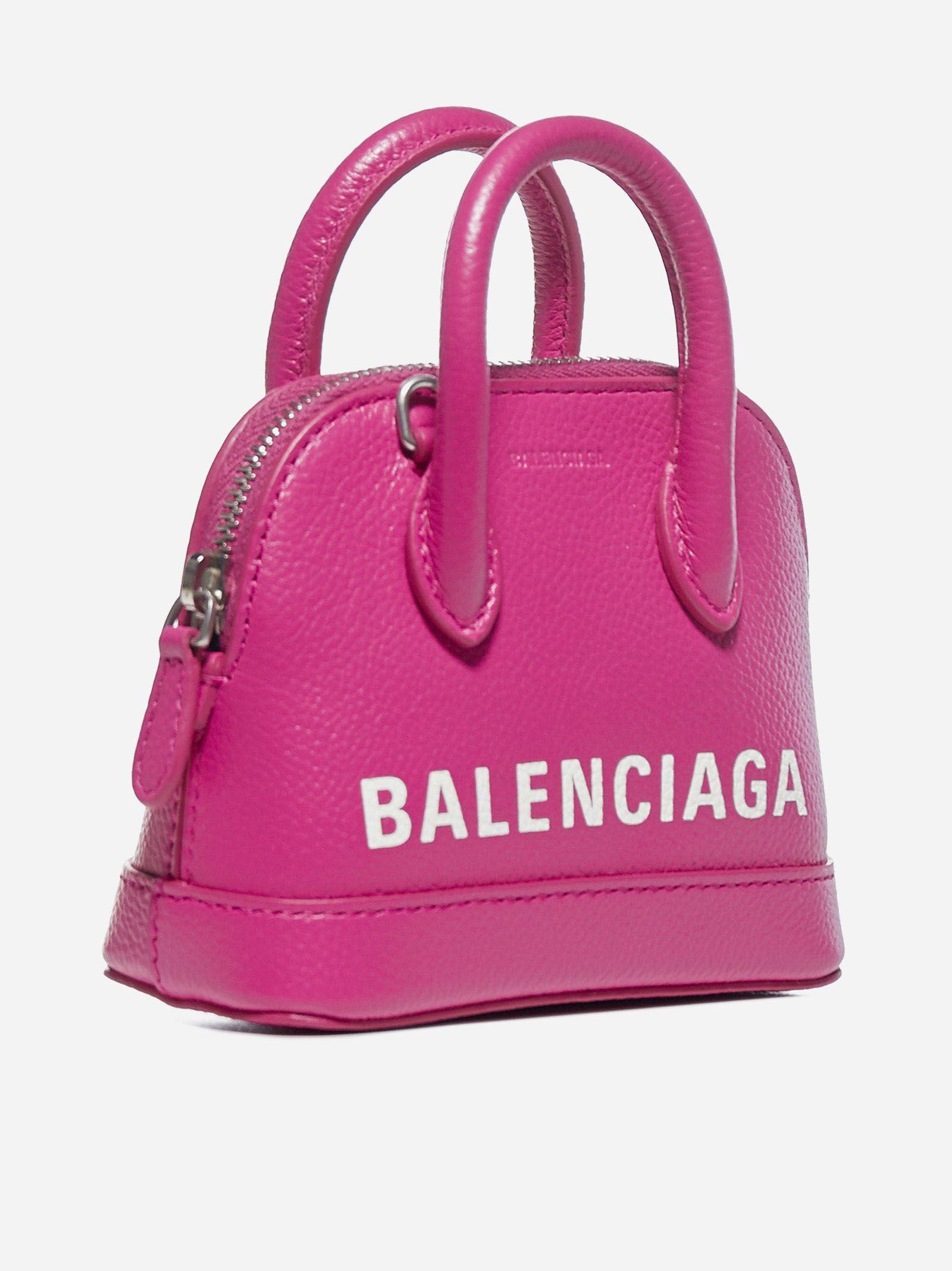 pink balenciaga ville bag