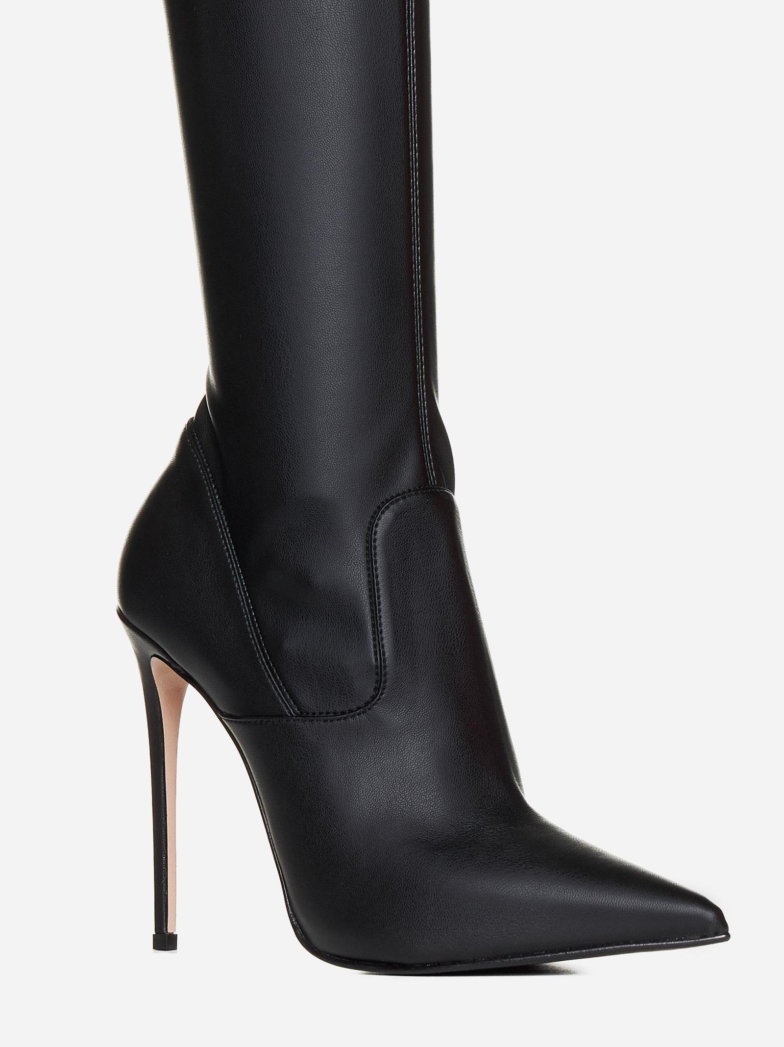 Le Silla Boots in Black | Lyst