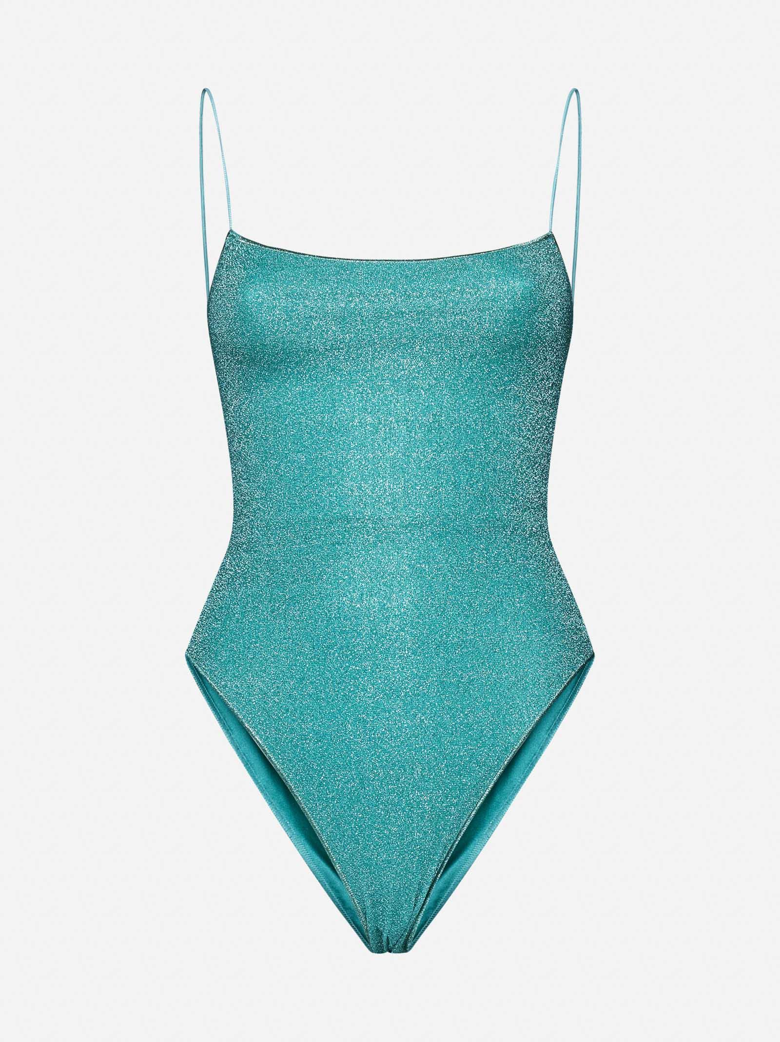 Oséree Lumiere Lace' Swimsuit in Blue | Lyst