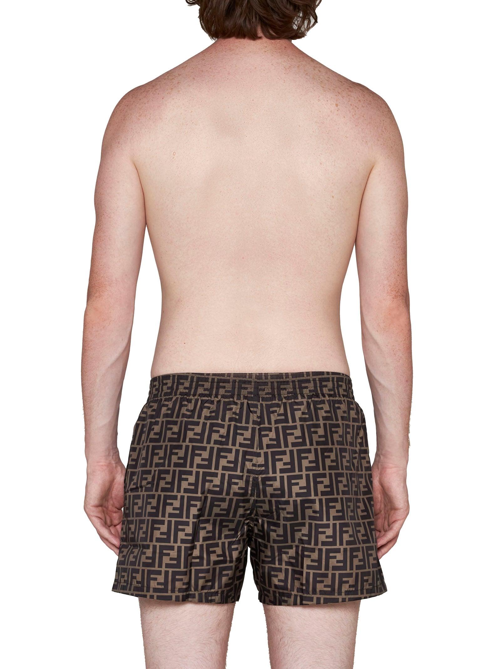 ショーツ FENDI NYLON SHORTS Fendi Nylon Shorts in Gray for Men | Lyst