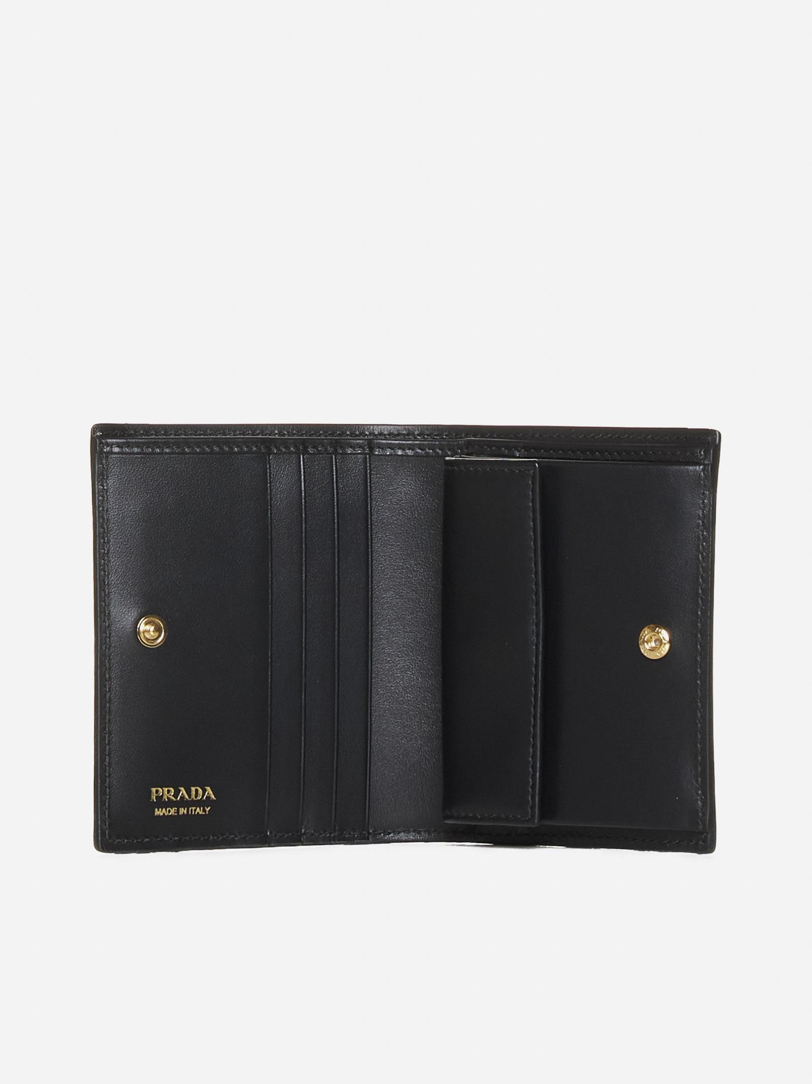 Prada wallet outlet price deals