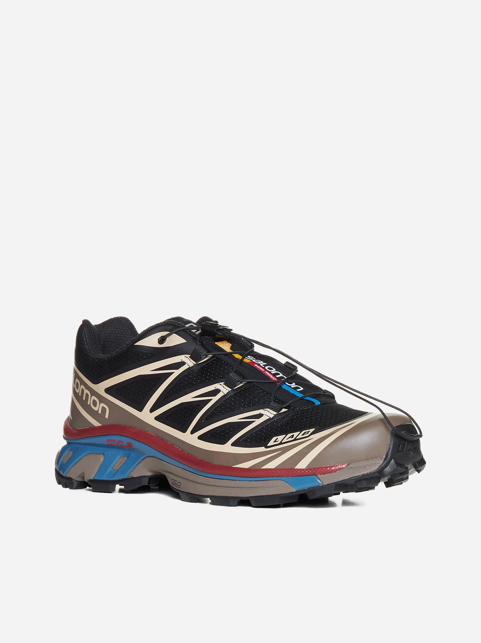 スニーカー SALOMON Salomon Sneakers Men Fabric Multicolor Salomon Xt-6 Sneakers Black, Falcon & Cow Hide for Men | Lyst