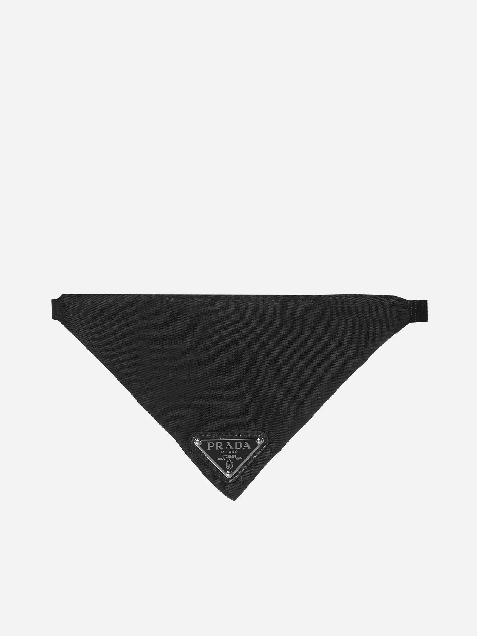 Prada Renylon Dog Collar in Black for Men Lyst