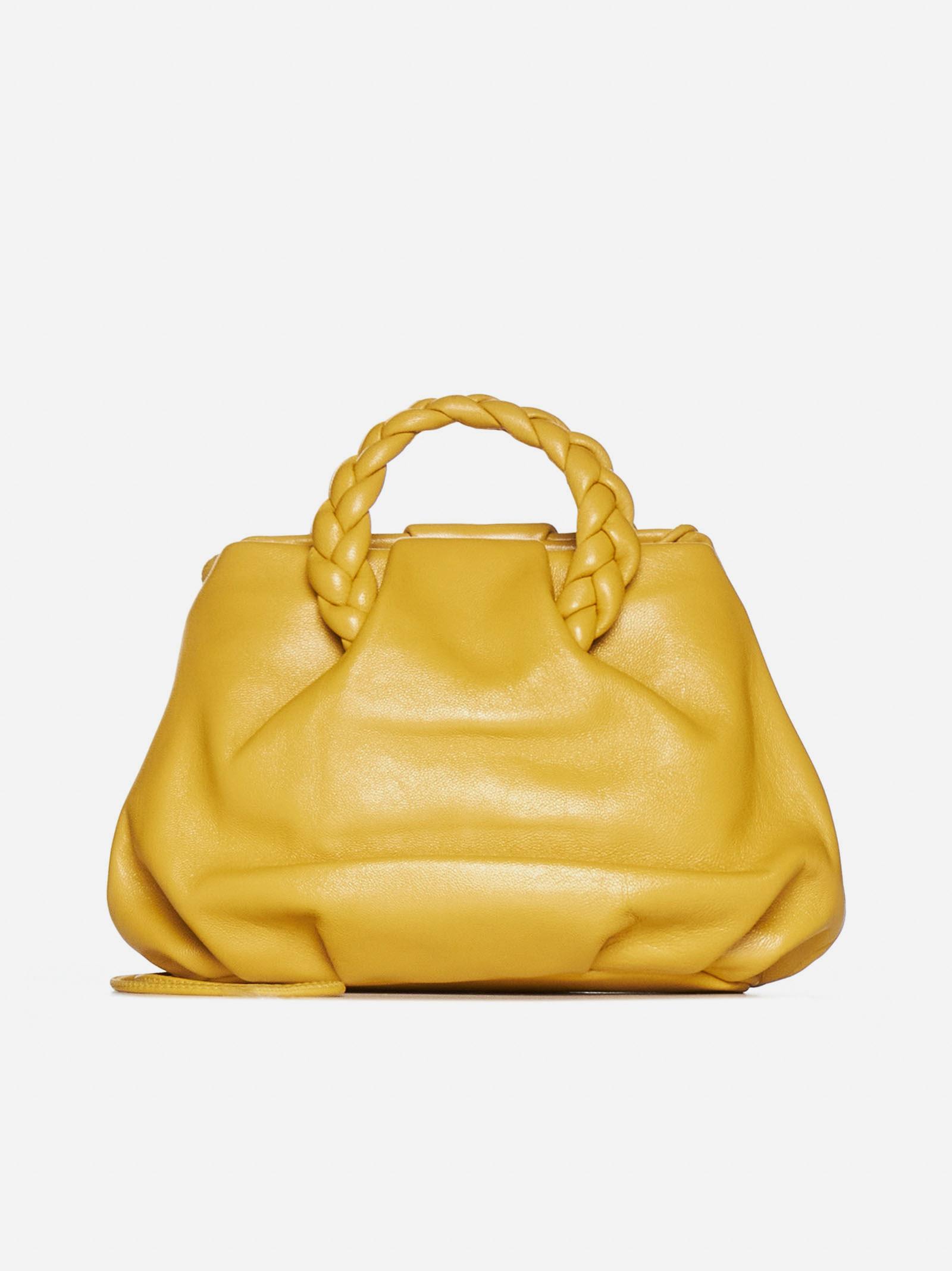 Hereu Bombon Leather Bag in Yellow | Lyst