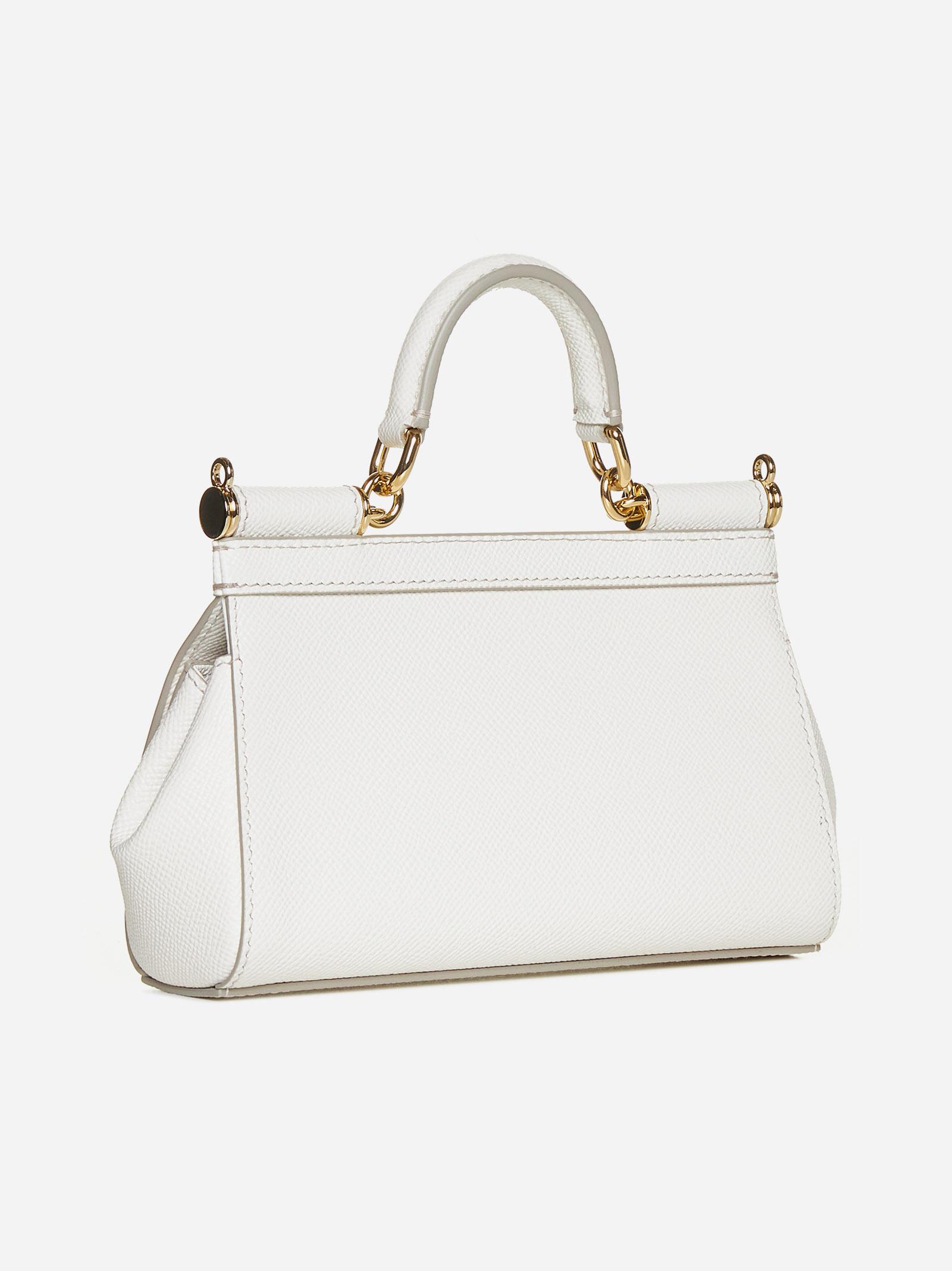Small Sicily handbag in White for Women