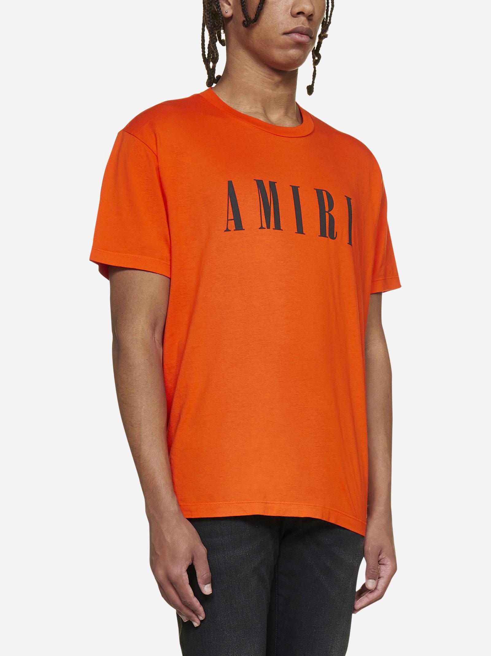 Amiri T-shirt in Orange for Men | Lyst