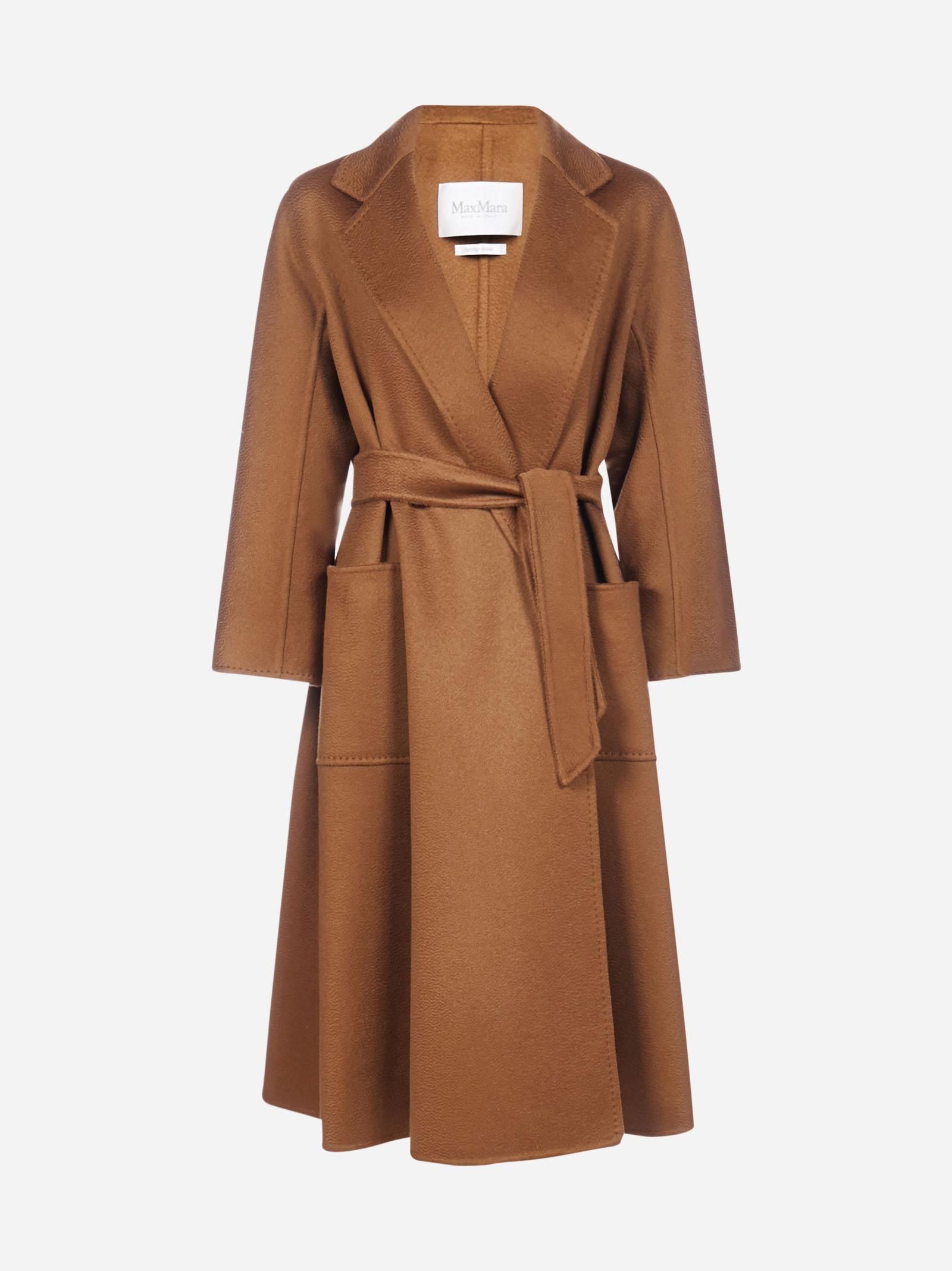 Max Mara Women's Brown Labbro Cashmere Coat | Lyst