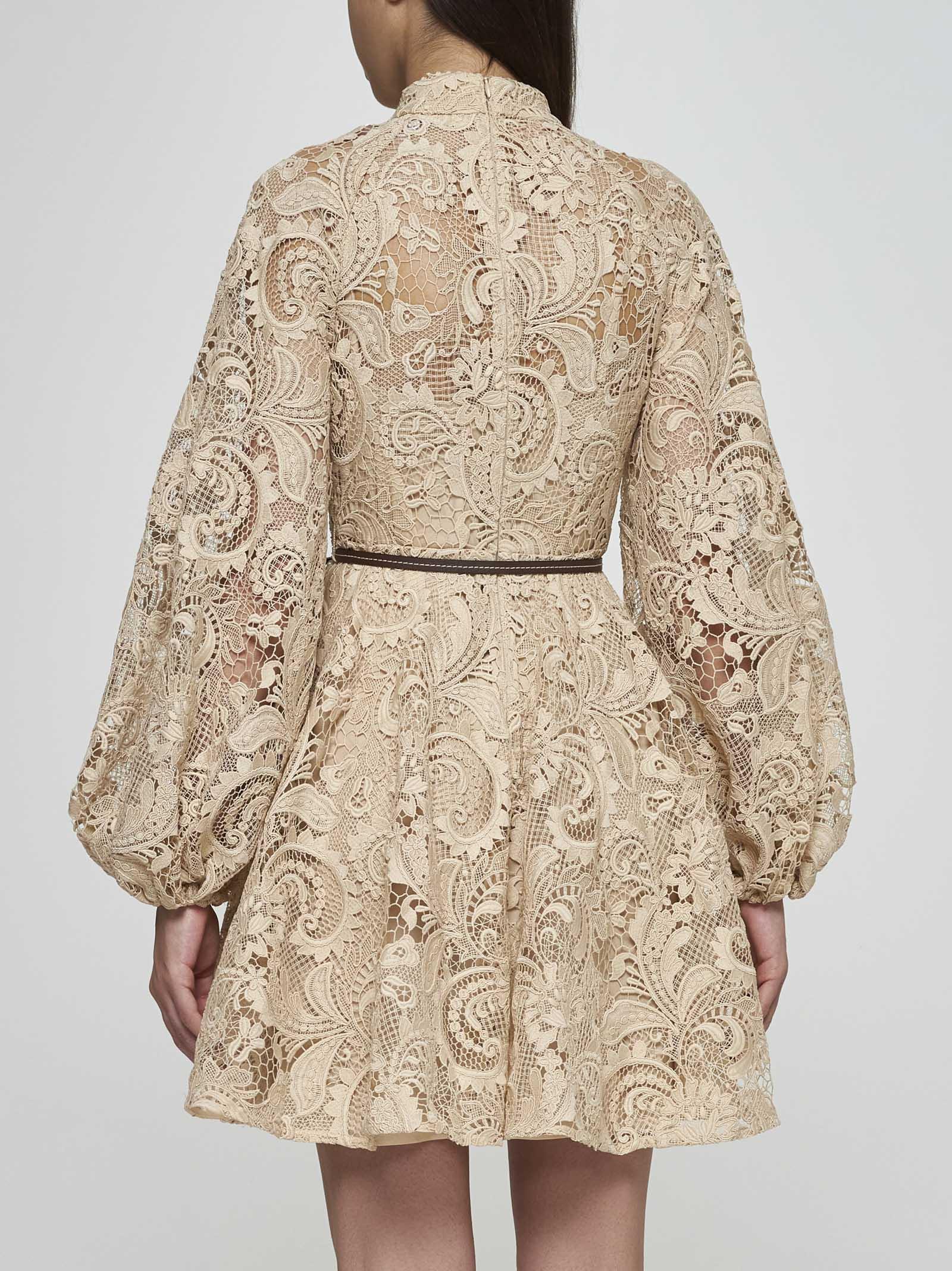 zimmermann waverly lace midi dress ZIMMERMANN Waverly Lace Midi Dress