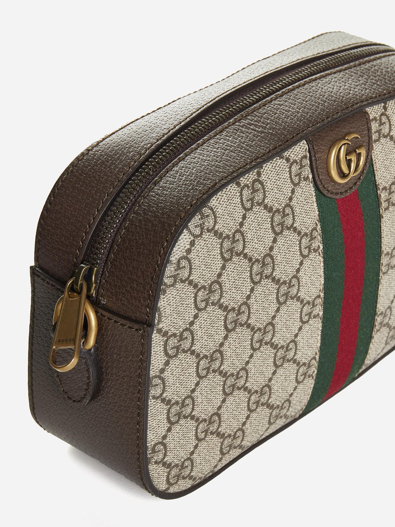 Gucci ophidia medium gg supreme camera crossbody bag hotsell