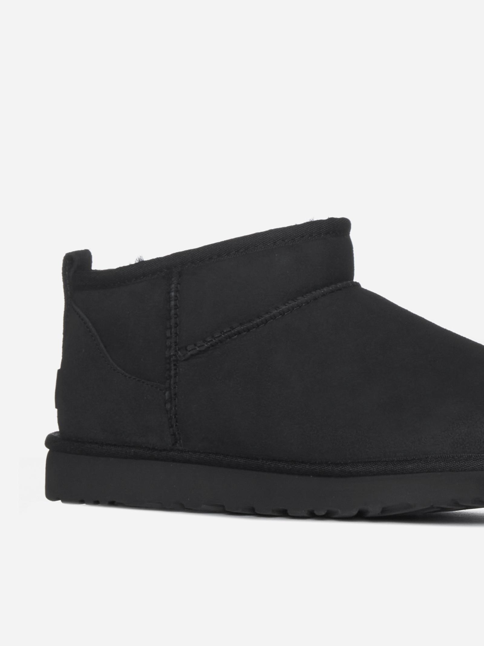 UGG Classic Ultra Mini Leather Ankle 