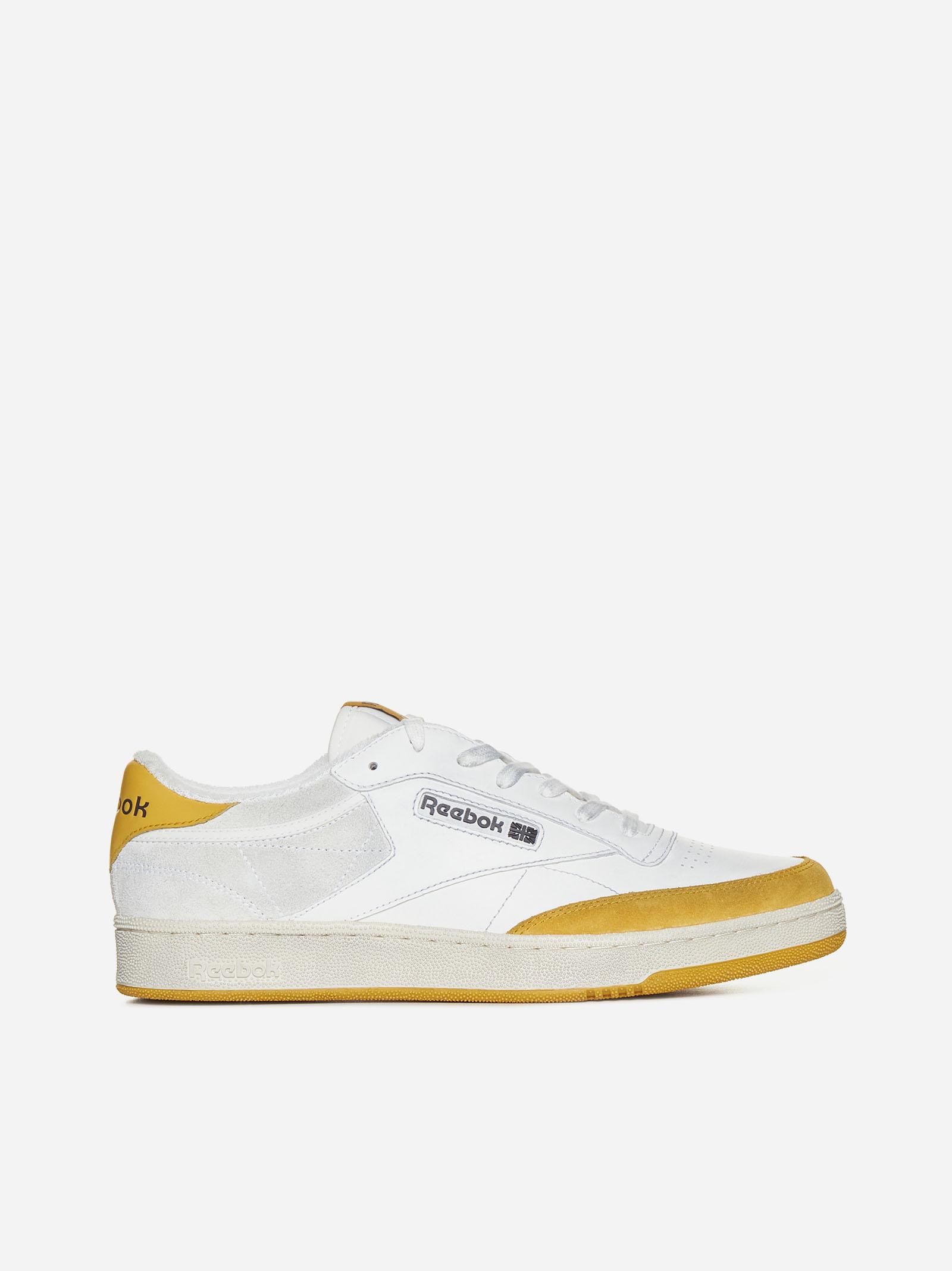 Reebok Club C Leather Sneakers in White for Men | Lyst
