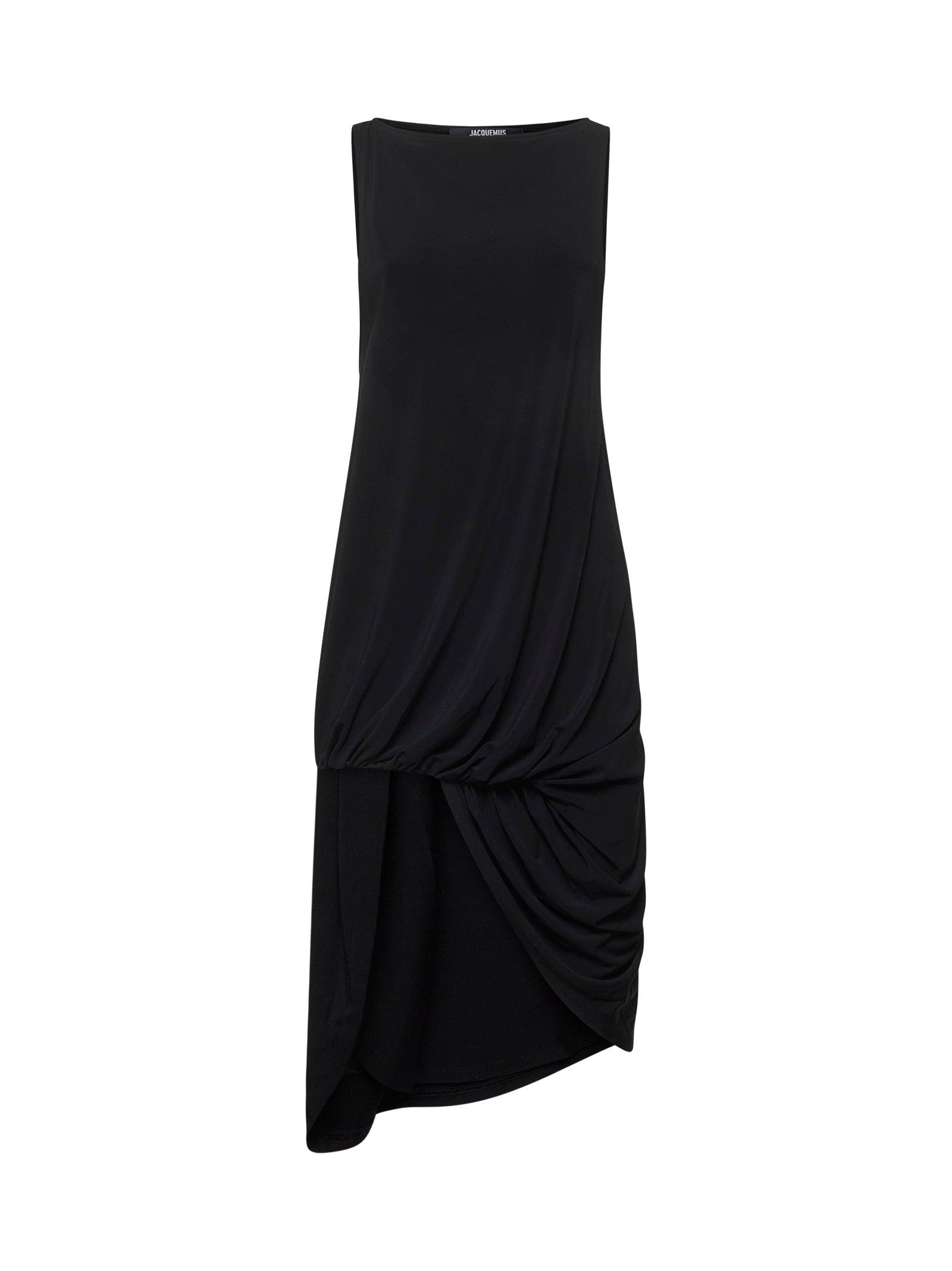 オールインワン・サロペット Jacquemus Draped Black Dresses Jacquemus Draped Mini Dress | Black | FARFETCH