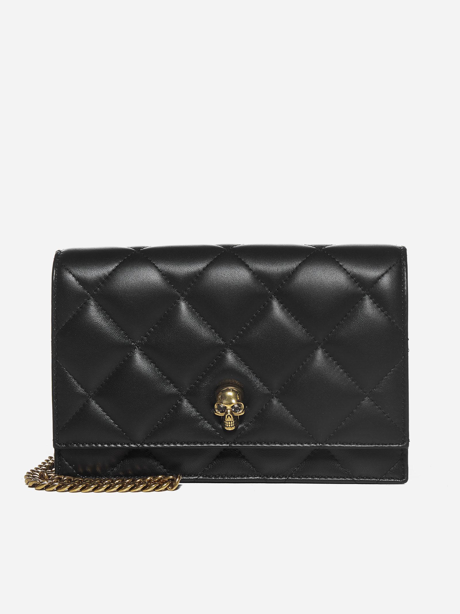 UhfmrShops, Alexander McQueen Story quilted clutch bag