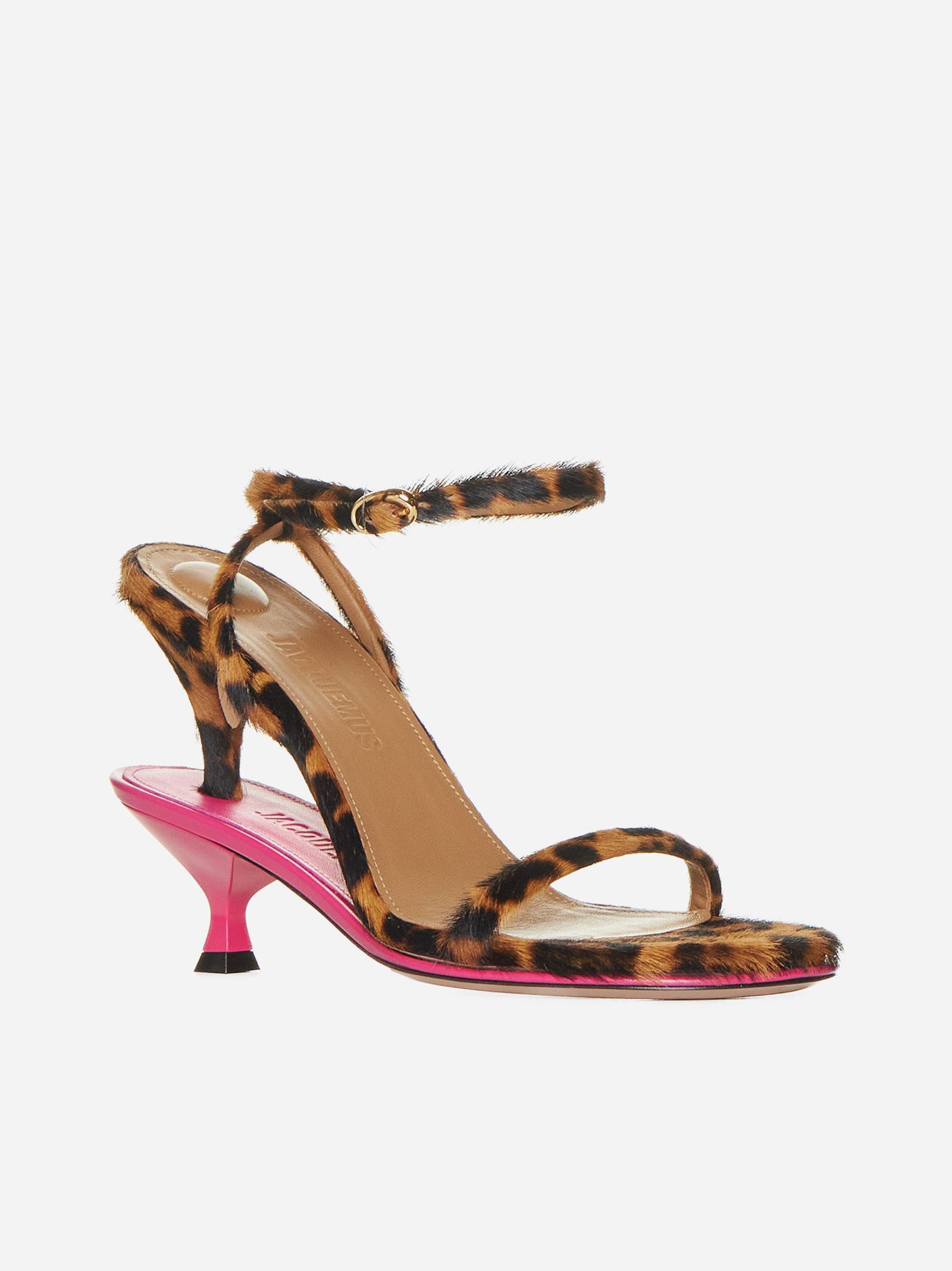 Jacquemus Sandals in Pink | Lyst