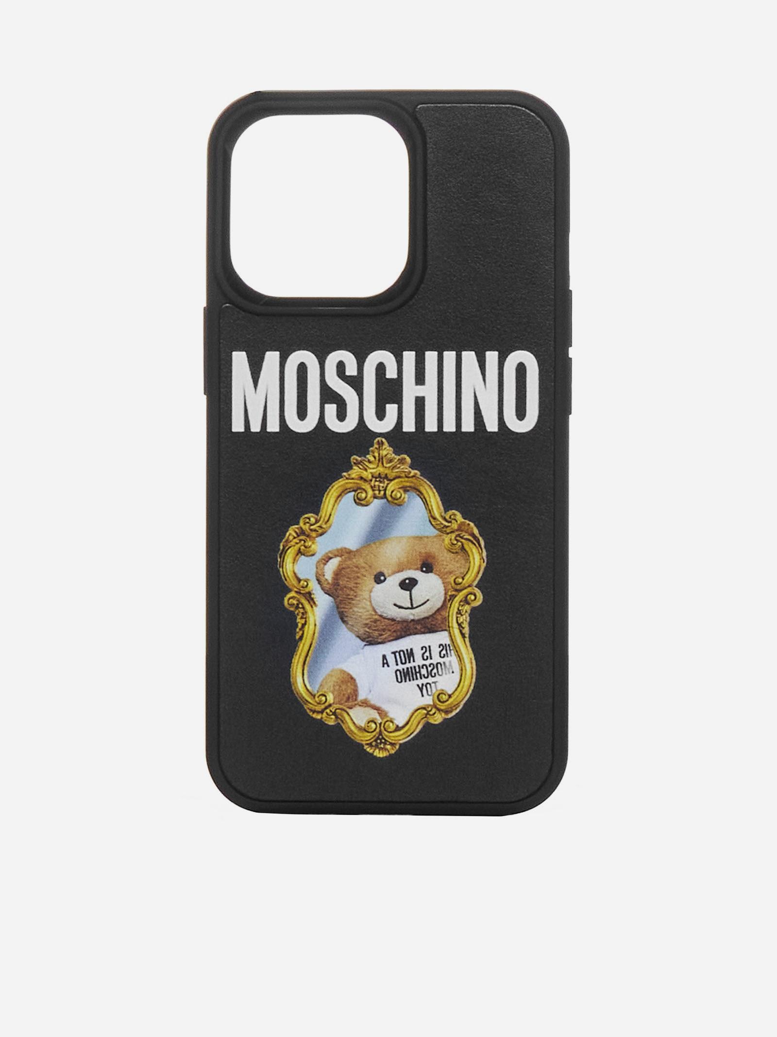 Moschino Iphone 13 Pro Cover in Black | Lyst