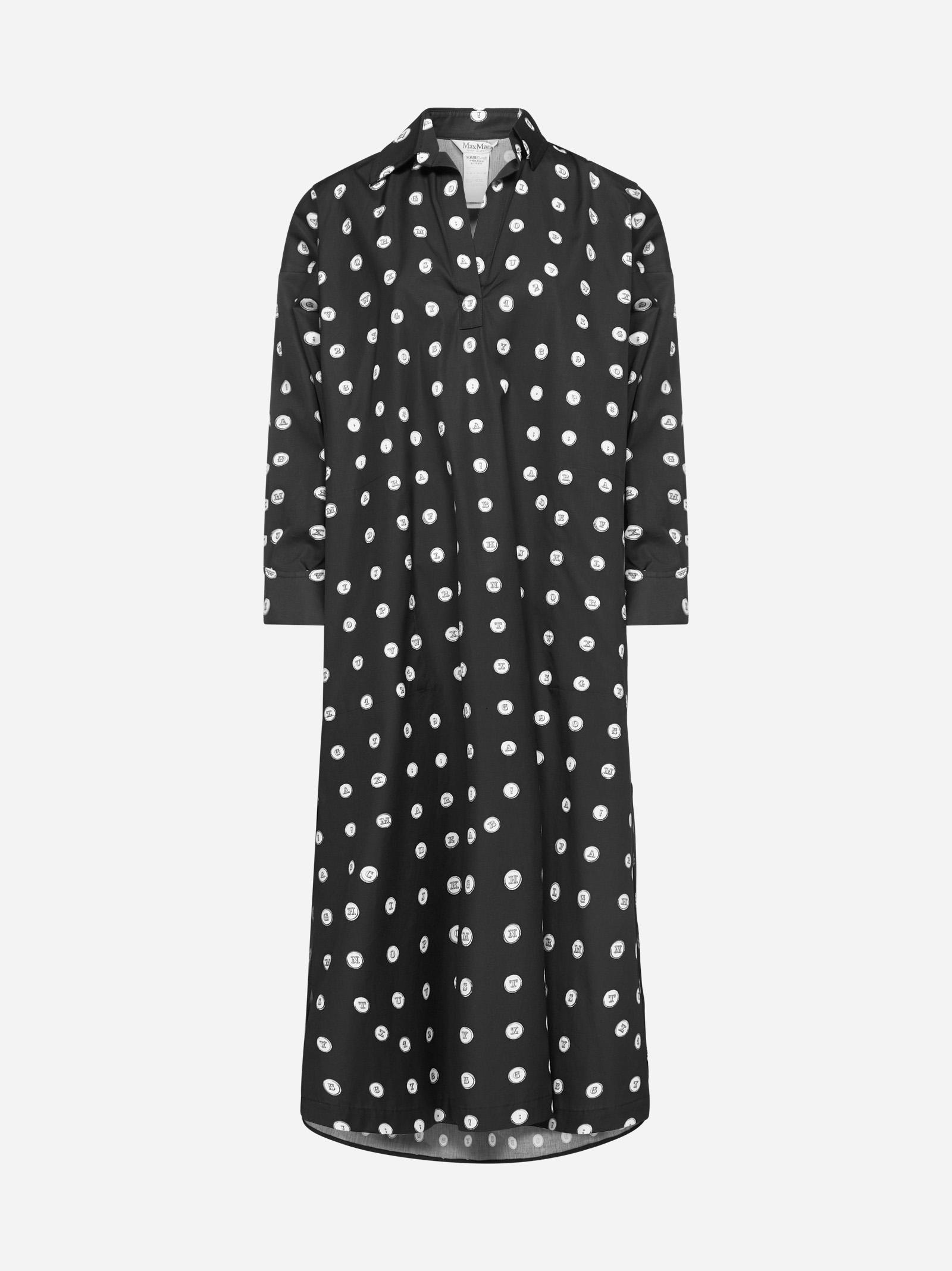 Zara polka clearance dot shirt dress
