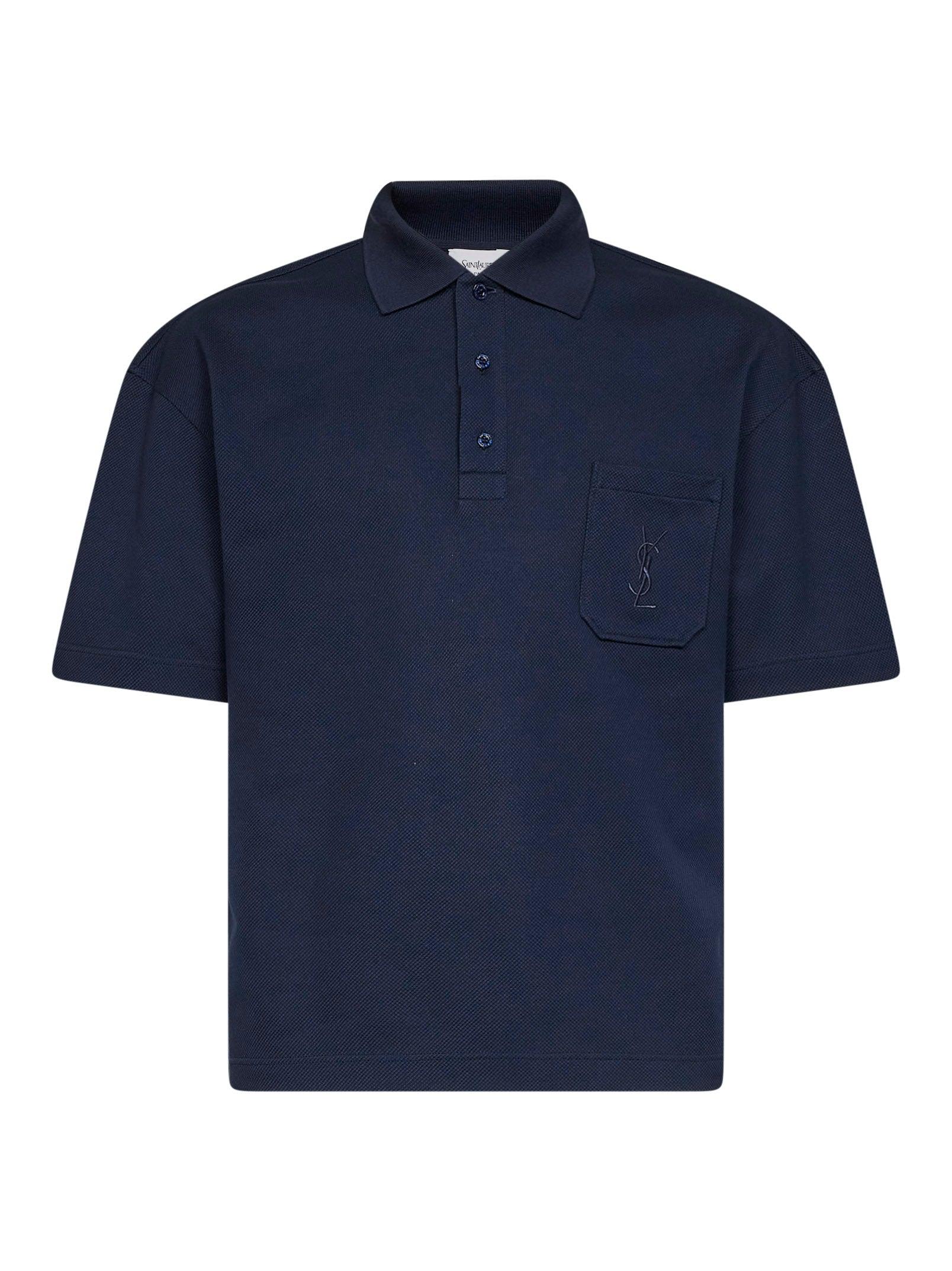 Men's Saint Laurent Polo shirts | Lyst