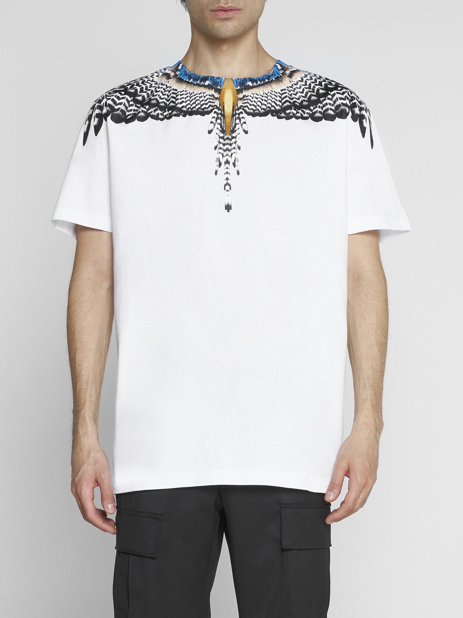 Marcelo Burlon Grizzly Wings Cotton T-shirt in White Dark Grey (White) for  Men - Save 11% | Lyst