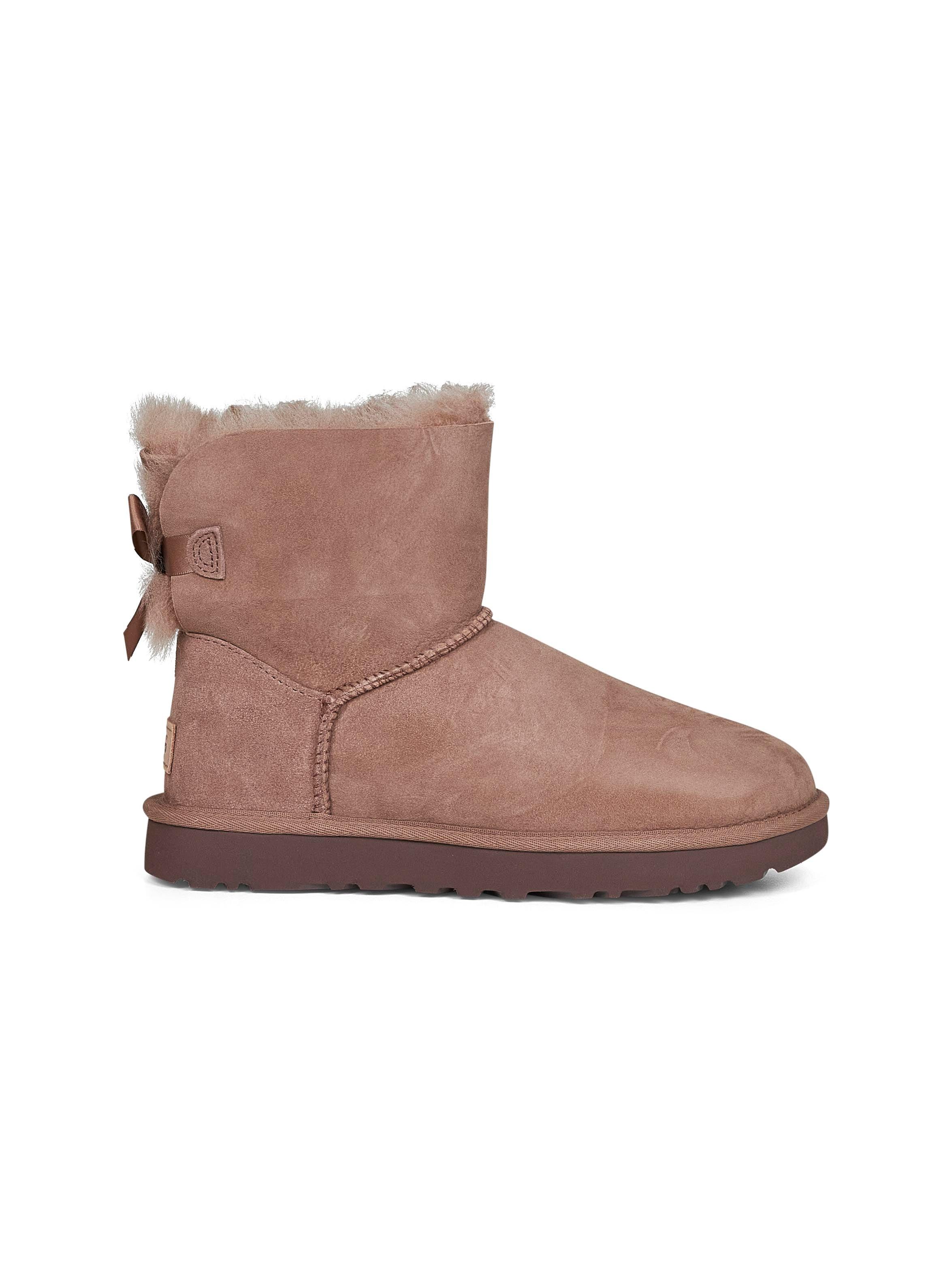 HOT Ugg Bailey Bow Ugg Dusty Pink UGG Rocky Oak Mini Bailey