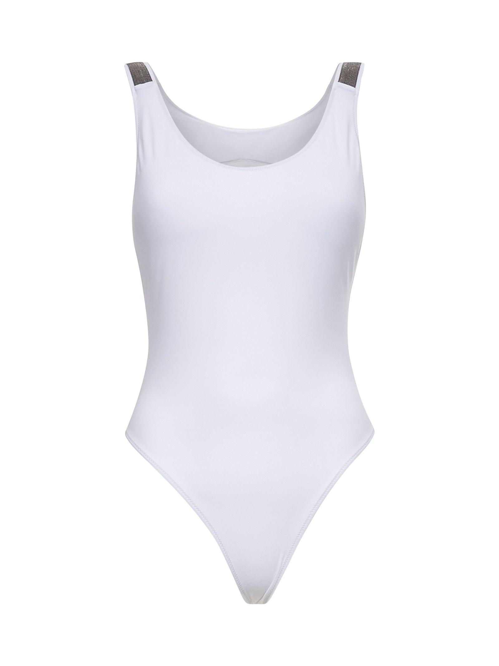 水着・ビーチグッズその他 BRUNELLO CUCINELLI One-piece swimming costume in techno jers Brunello Cucinelli One Piece Swimming Costume In Techno