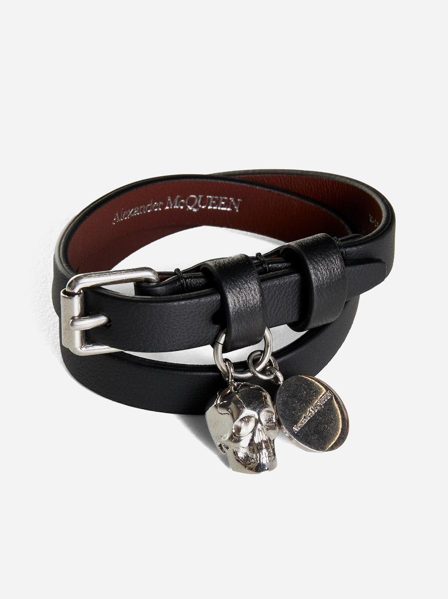 Alexander McQueen double-wrap Leather Belt - Farfetch